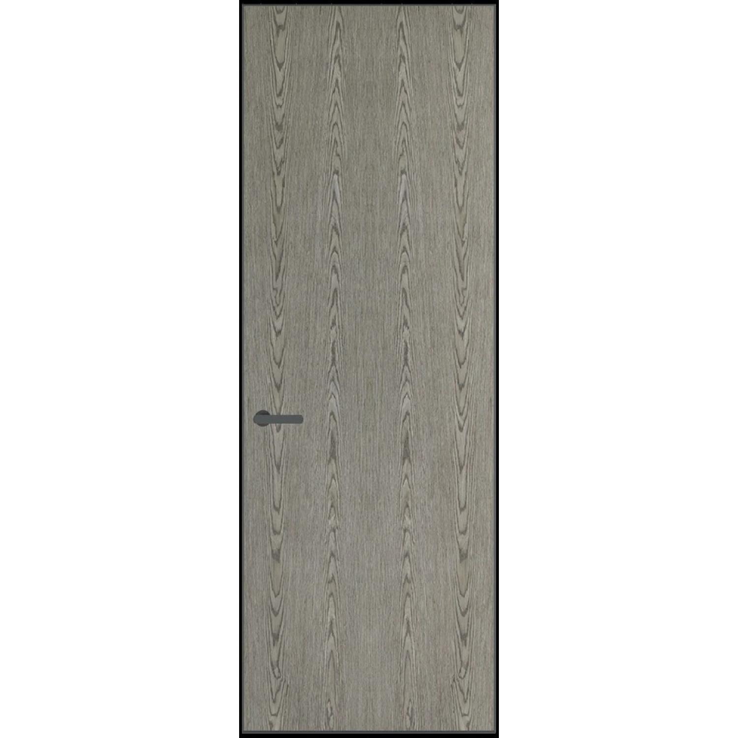 1VA натуральный шпон (Натуральный шпон BIANCHE NOTTI 08С, Профиль Серая ночь, Заказная)