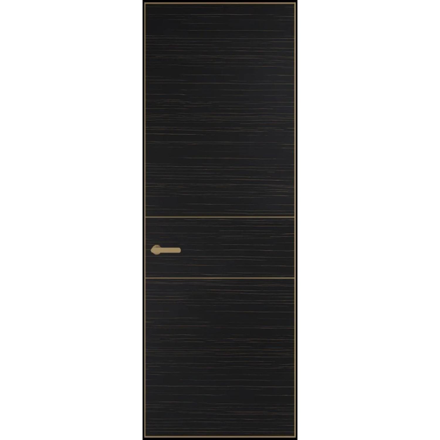 14VA натуральный шпон (Натуральный шпон ESPRESSO 1042S (г), Профиль Золото, Заказная)