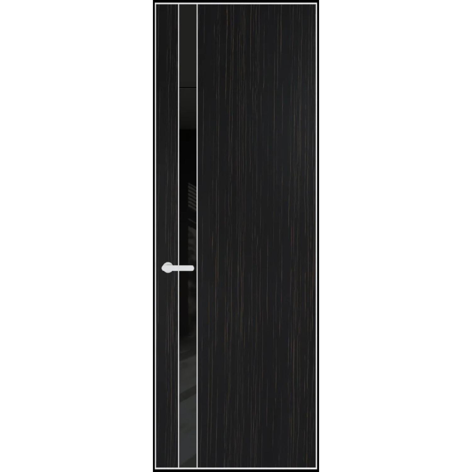 18VA натуральный шпон (Натуральный шпон ESPRESSO 1042S (в), Профиль Вайт, Заказная)