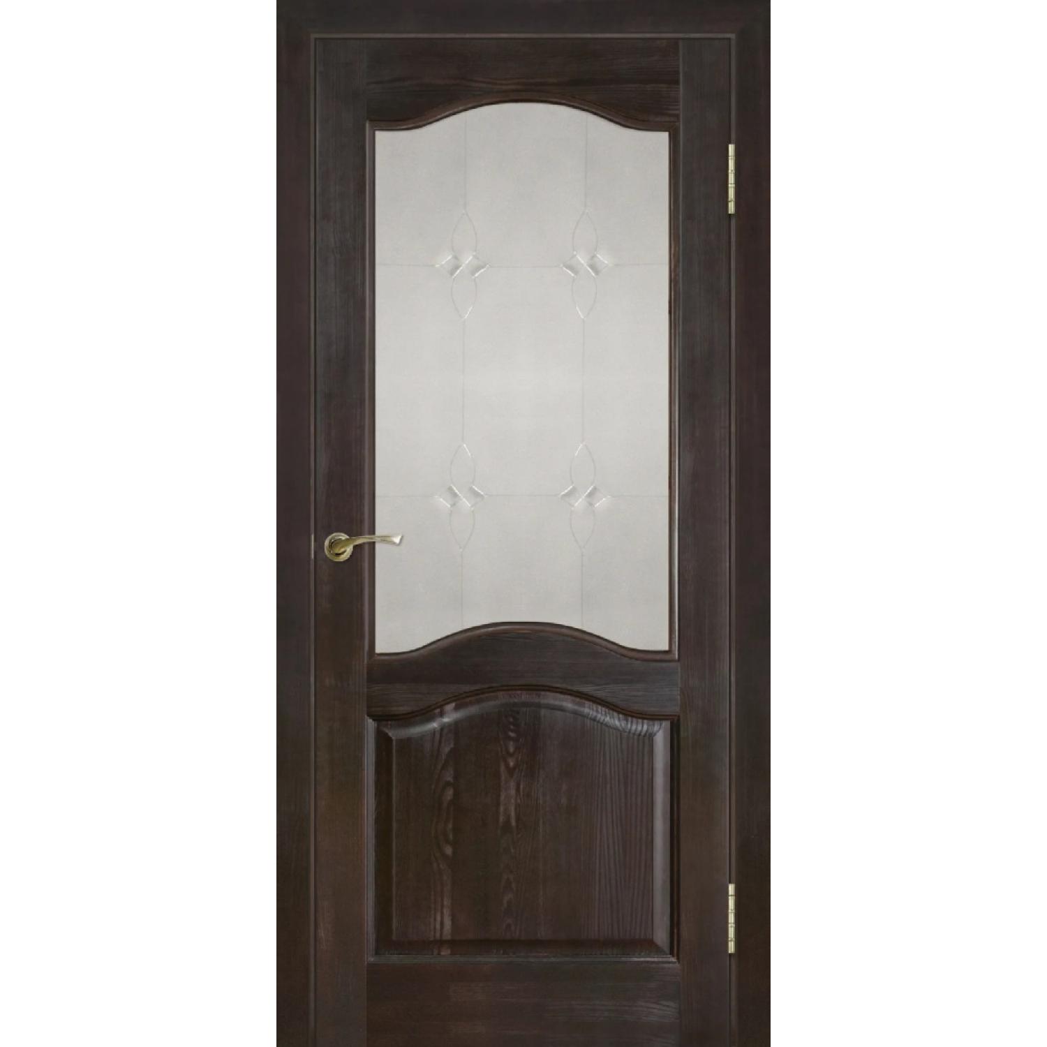 Модель №7 (без рамки) ДО  (2000*800, Темный  лак, Мателюкс матовое, Заказная)