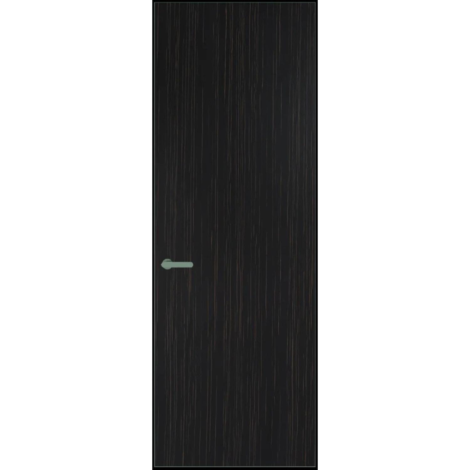 1VT натуральный шпон (Натуральный шпон ESPRESSO 1042S (в), Профиль Зеленый воск, Заказная)