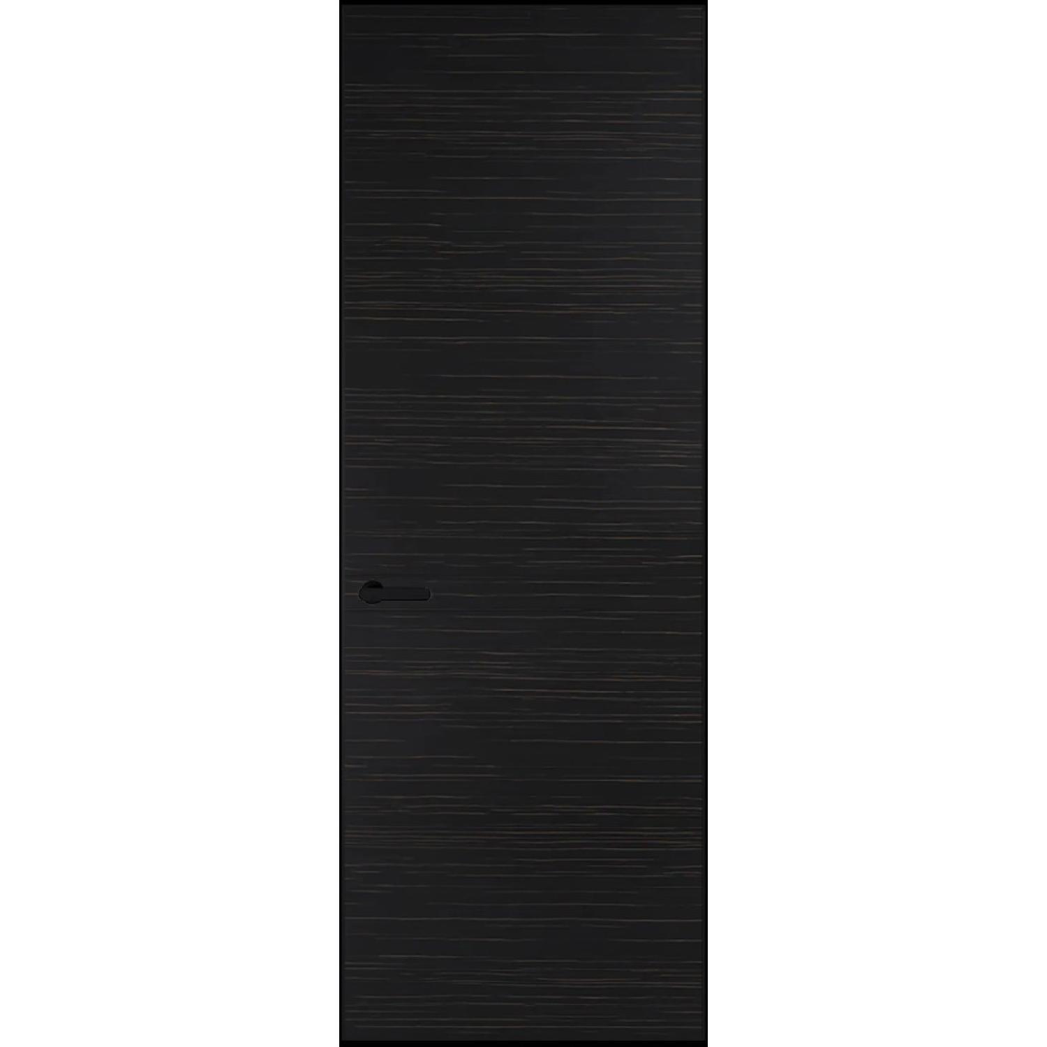 11VA натуральный шпон (Натуральный шпон ESPRESSO 1042S (г), Профиль Черный, Заказная)