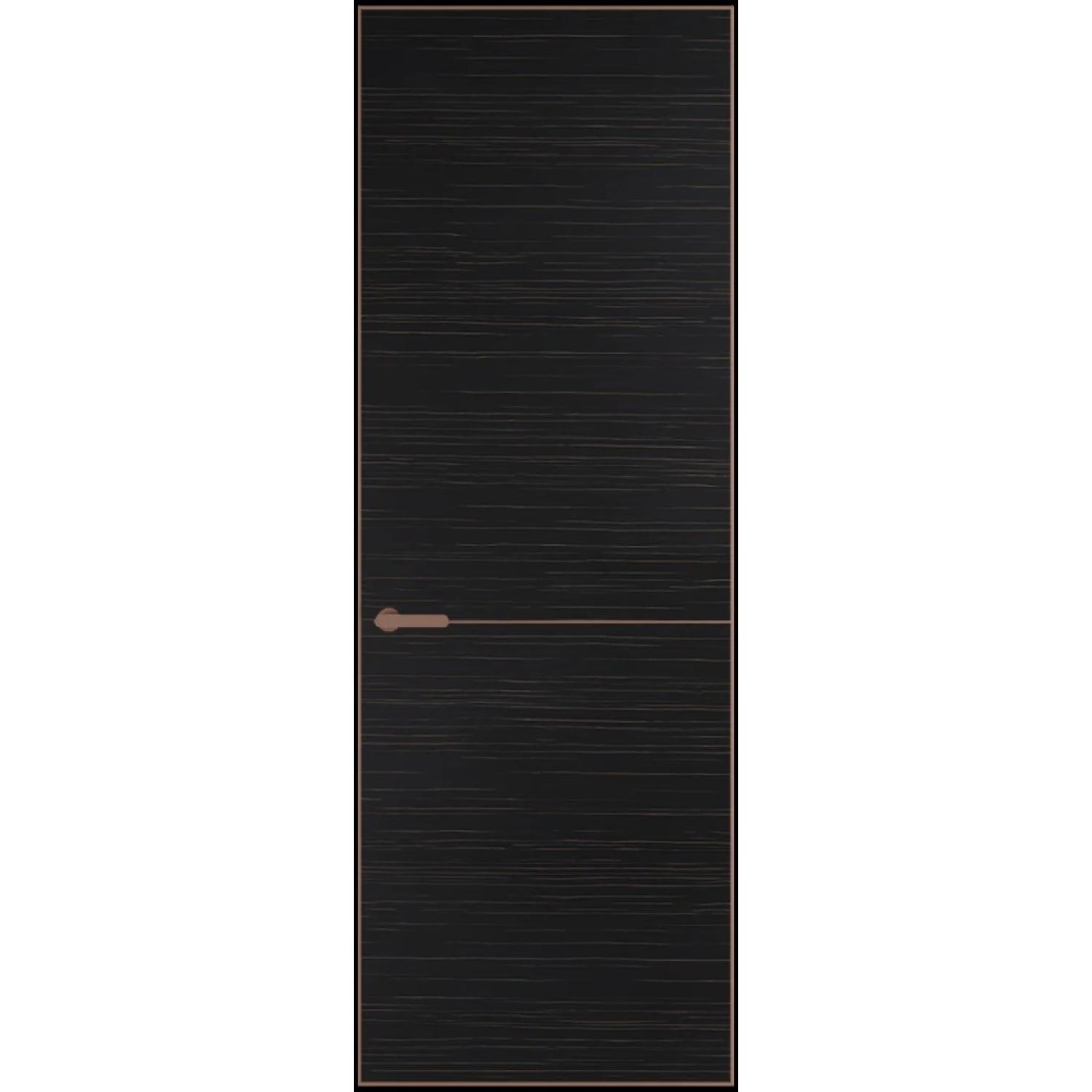 16VA натуральный шпон (Натуральный шпон ESPRESSO 1042S (г), Профиль Медь, Заказная)