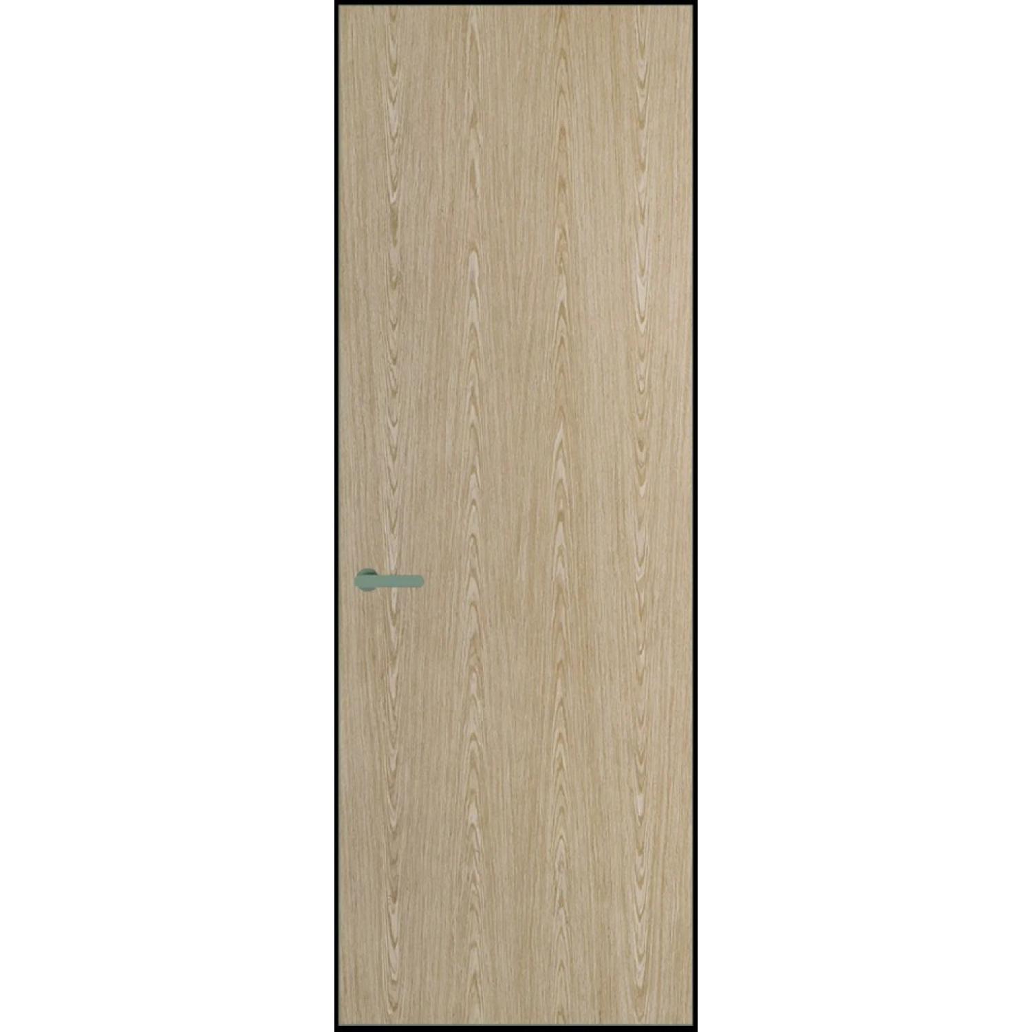 1VT натуральный шпон (Натуральный шпон DUNA 500C, Профиль Зеленый воск, Заказная)