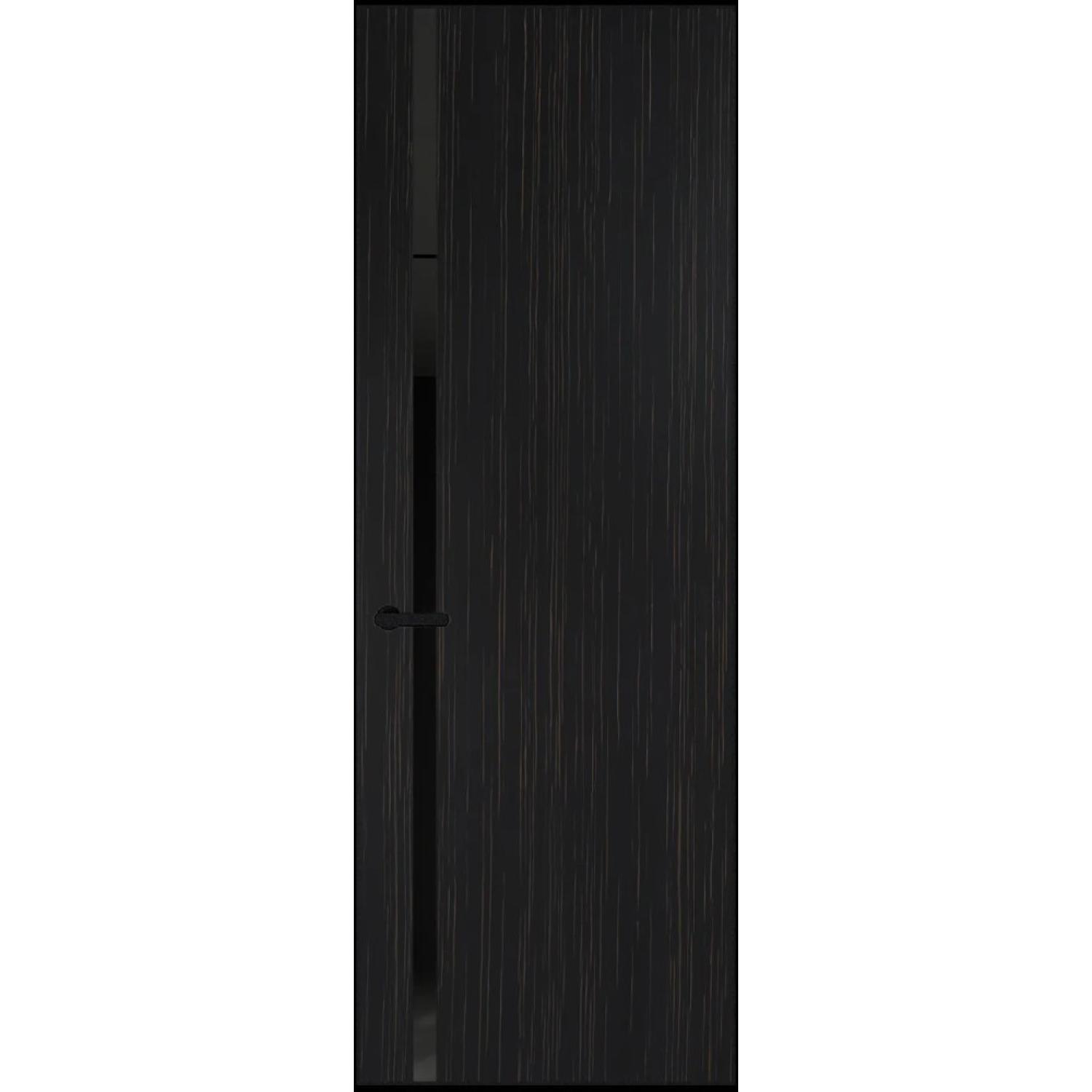 21VA натуральный шпон (Натуральный шпон ESPRESSO 1042S (в), Профиль Черный Муар, Заказная)