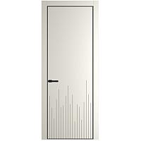 Дверь межкомнатная 7 PE (фрезерованный рисунок)