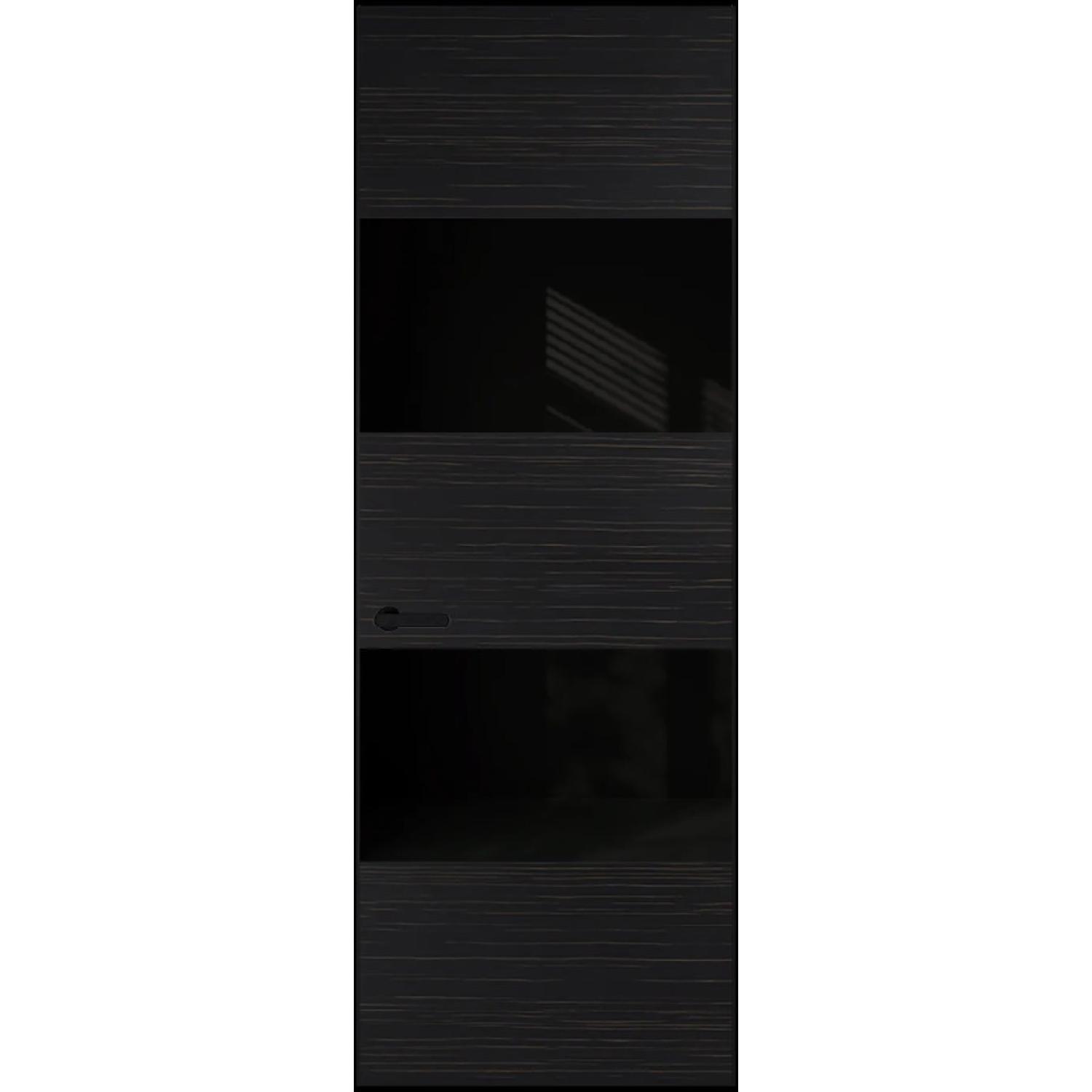 22VA натуральный шпон (Натуральный шпон ESPRESSO 1042S (г), Профиль Черный, Заказная)