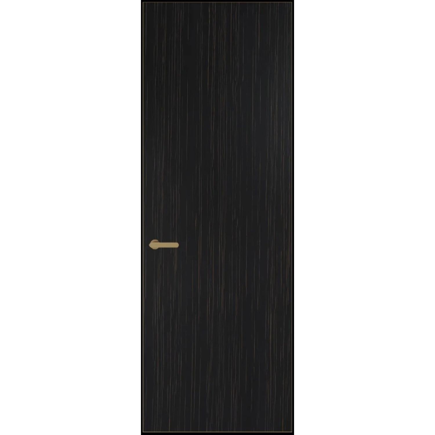 1VT натуральный шпон (Натуральный шпон ESPRESSO 1042S (в), Профиль Золото, Заказная)