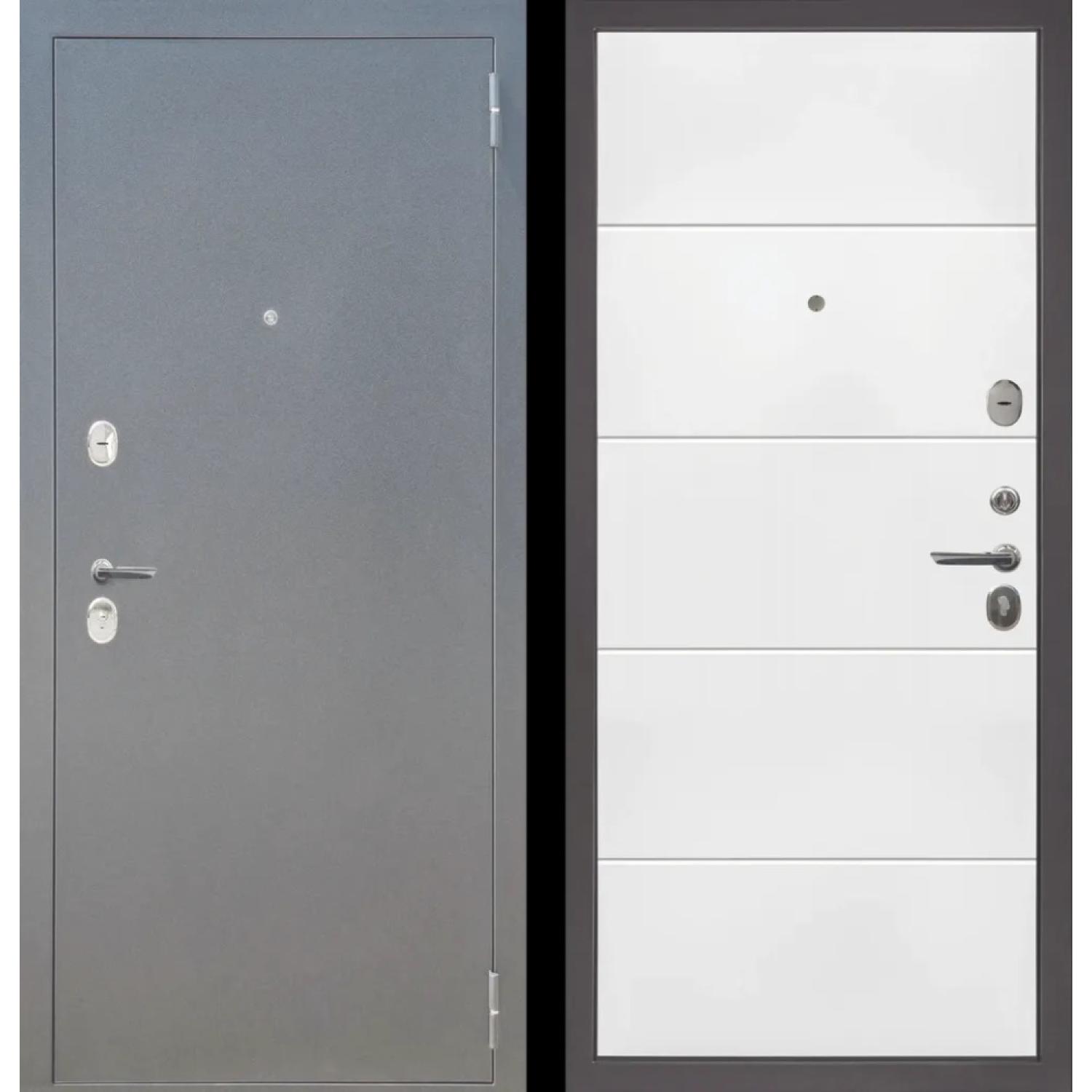 M28  (960*2050 L, Букле графит (Полимерно-порошковое), Velluto Bianco AG 700, Заказная)