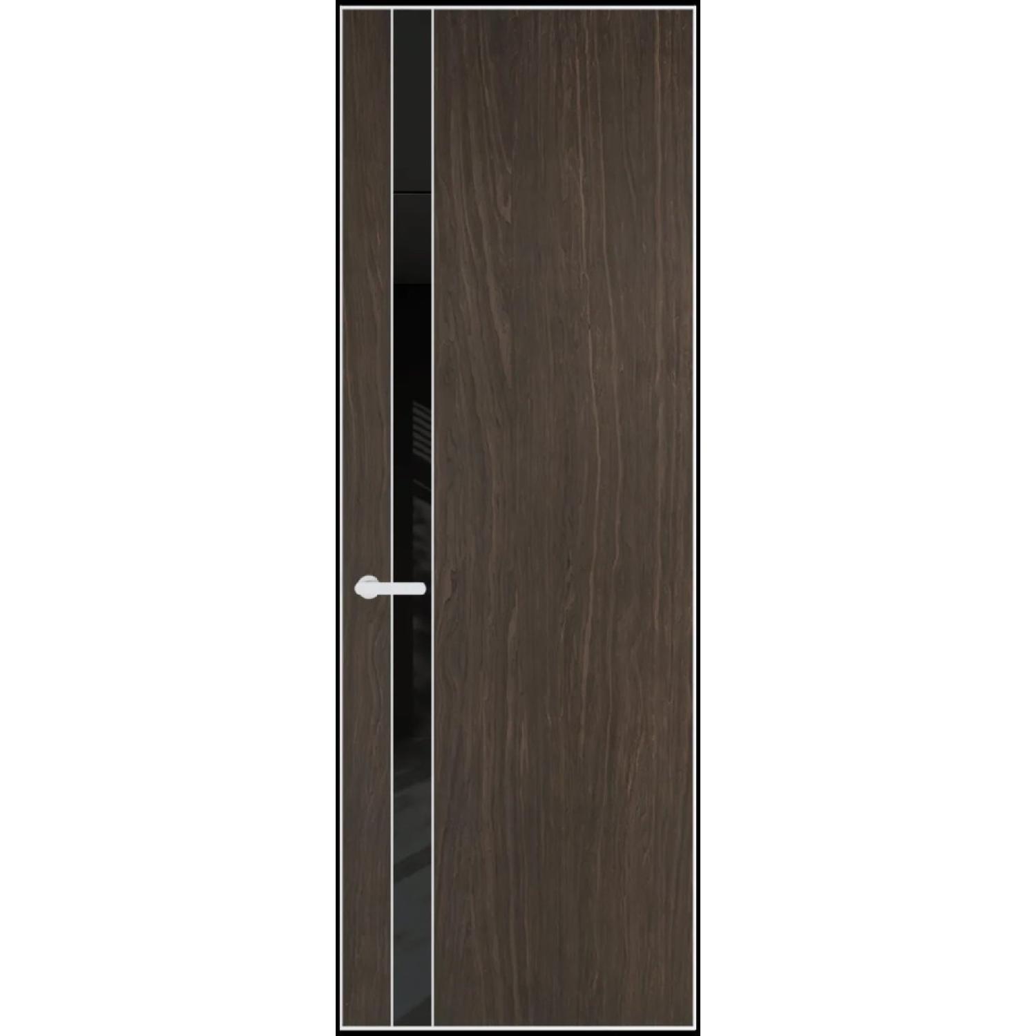 18VA натуральный шпон (Натуральный шпон ESPRESSO 1386M, Профиль Вайт, Заказная)