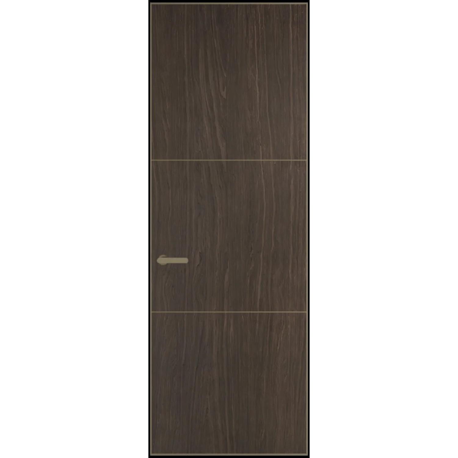 13VA натуральный шпон (Натуральный шпон ESPRESSO 1386M, Профиль Шампань, Заказная)