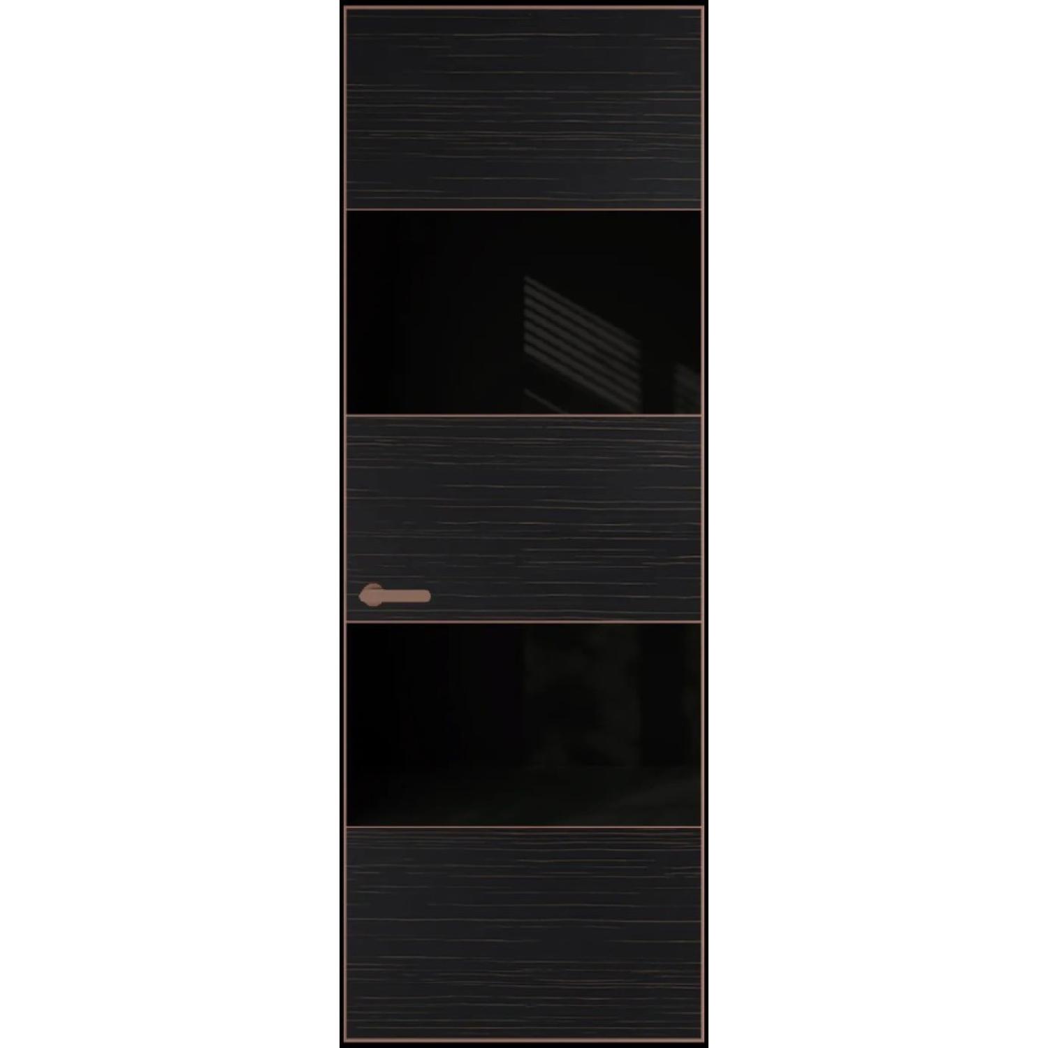 22VA натуральный шпон (Натуральный шпон ESPRESSO 1042S (г), Профиль Медь, Заказная)