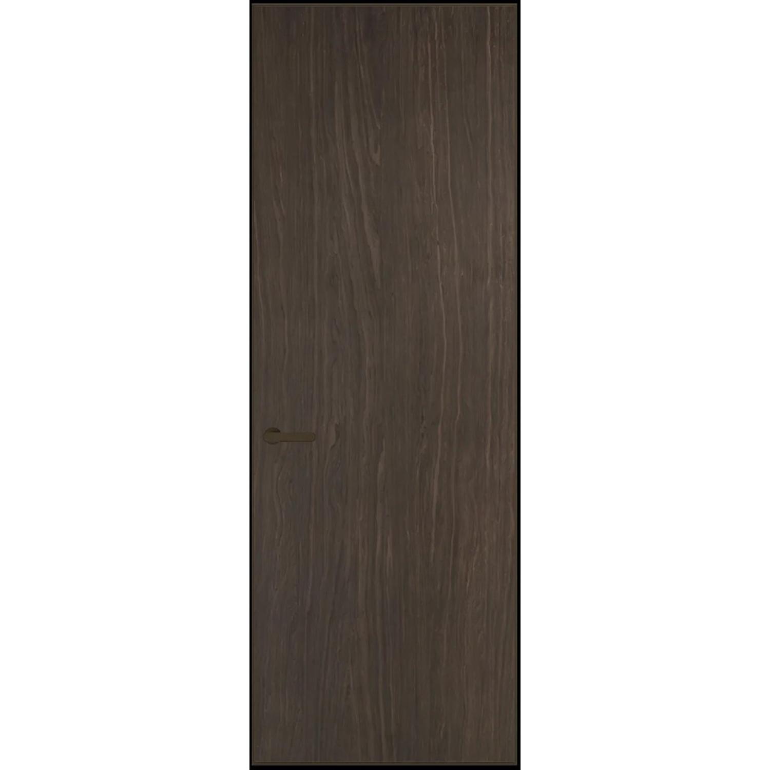 1VA натуральный шпон (Натуральный шпон ESPRESSO 1386M, Профиль Деорэ, Заказная)