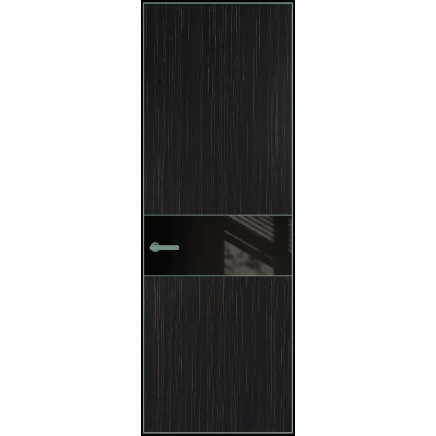 17VA натуральный шпон (Натуральный шпон ESPRESSO 1042S (в), Профиль Зеленый воск, Заказная)