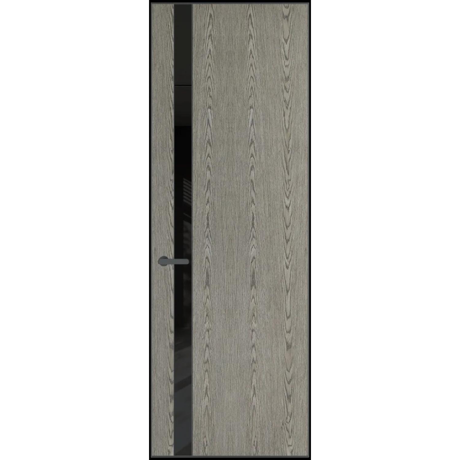 18VA натуральный шпон (Натуральный шпон BIANCHE NOTTI 08С, Профиль Серая ночь, Заказная)