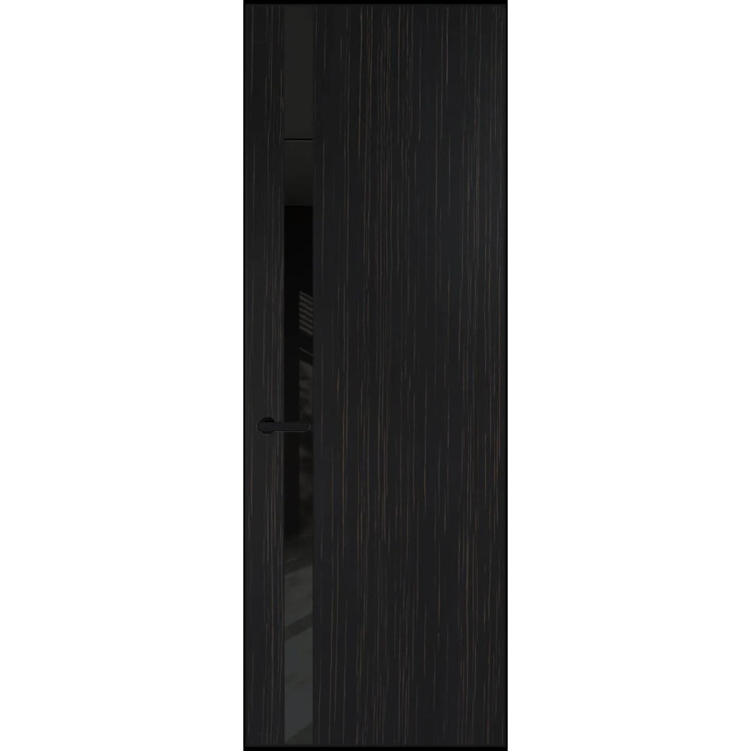 18VA натуральный шпон (Натуральный шпон ESPRESSO 1042S (в), Профиль Черный, Заказная)