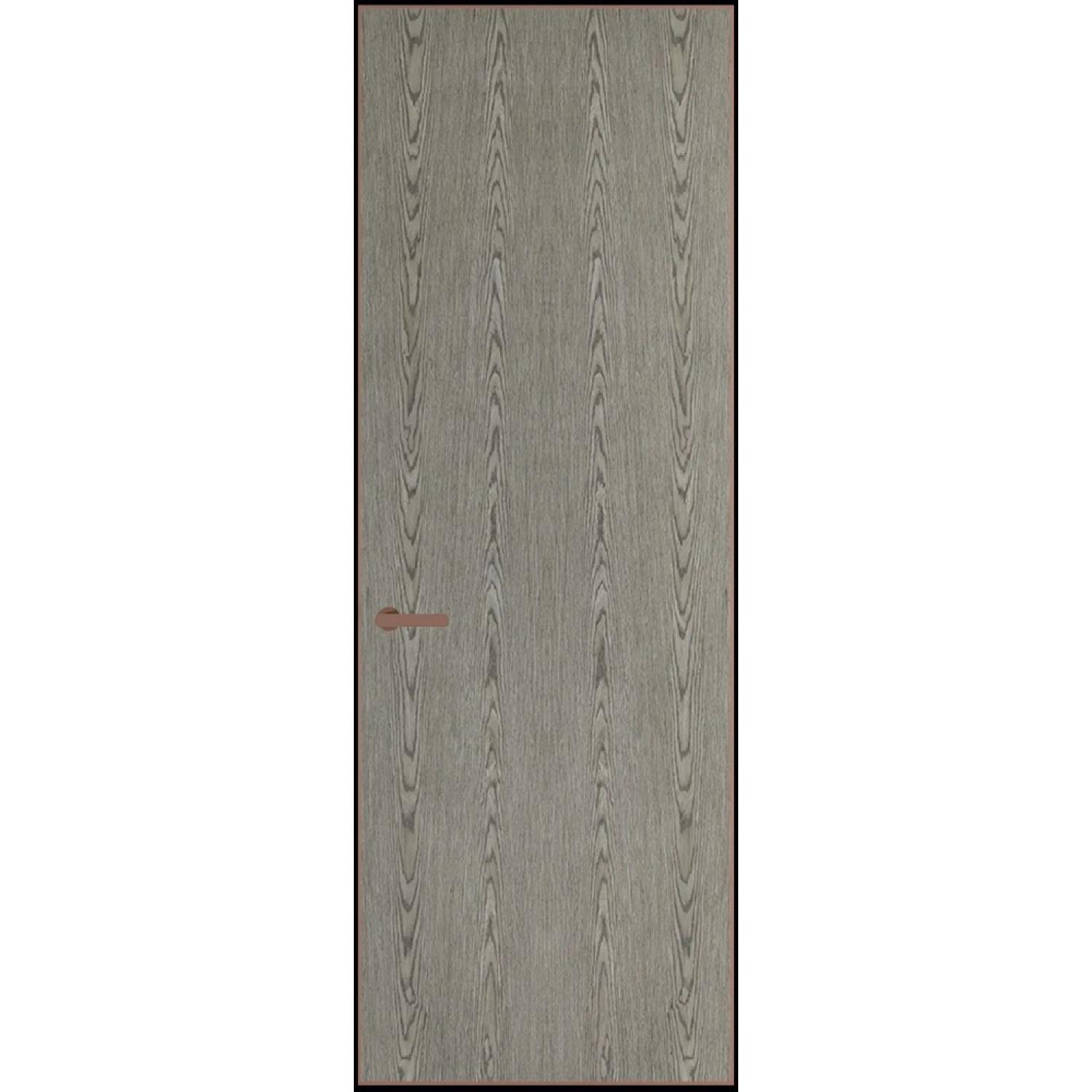 1VA натуральный шпон (Натуральный шпон BIANCHE NOTTI 08С, Профиль Медь, Заказная)