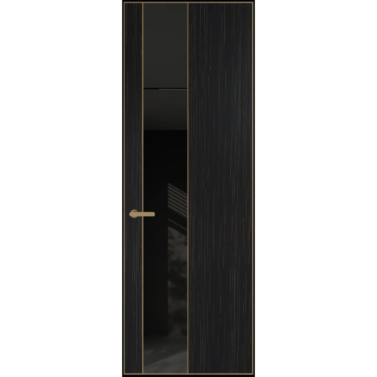 19VA натуральный шпон (Натуральный шпон ESPRESSO 1042S (в), Профиль Золото, Заказная)