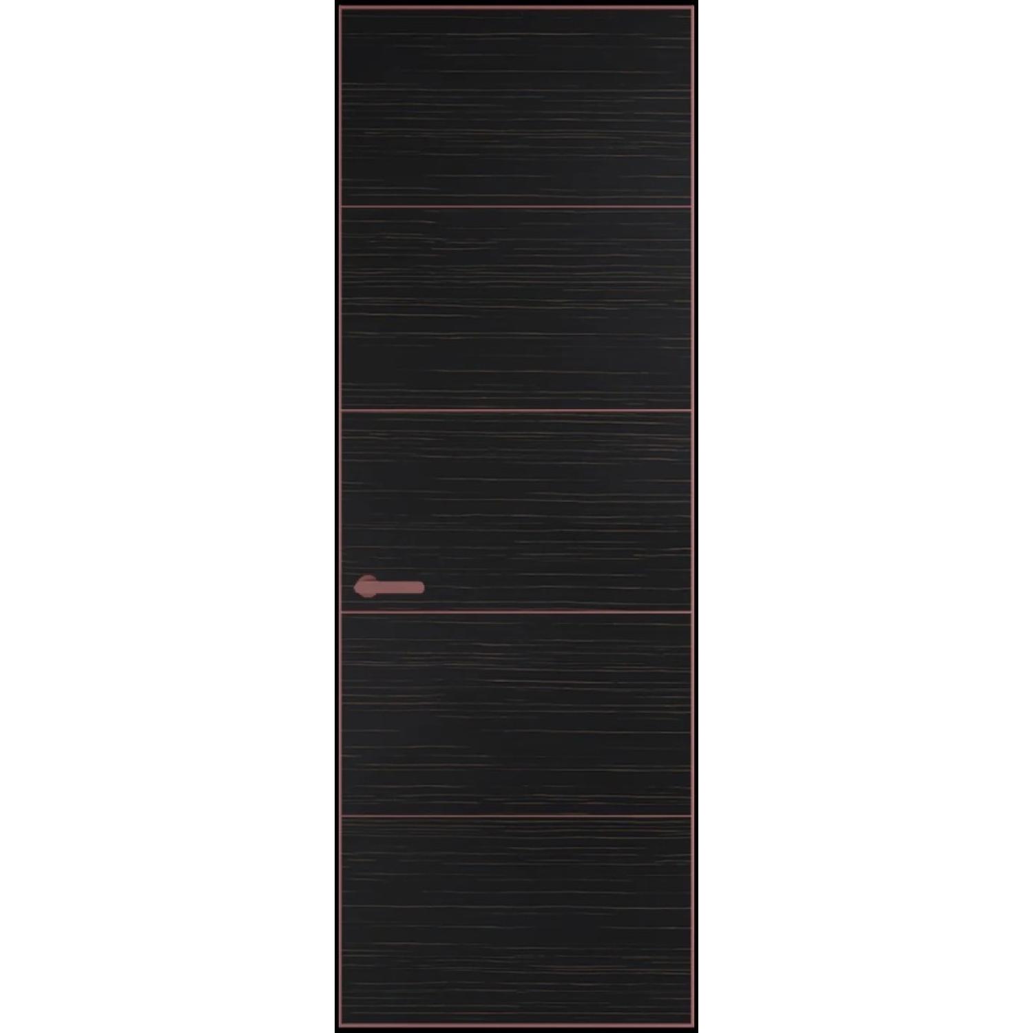 15VA натуральный шпон (Натуральный шпон ESPRESSO 1042S (г), Профиль Красный антрацит, Заказная)