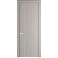 Дверь межкомнатная 12 PA (алюминиевый молдинг 3 мм)
