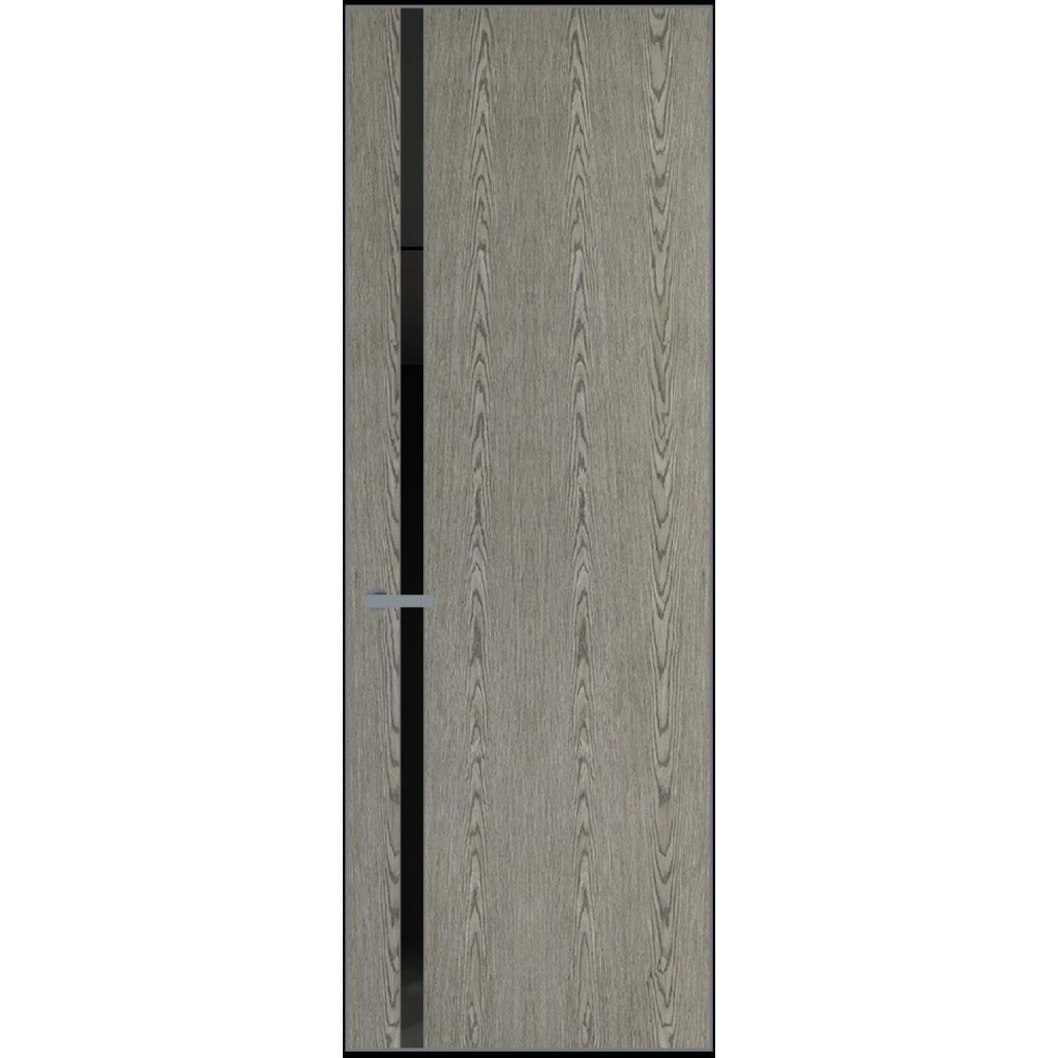 21VA натуральный шпон (Натуральный шпон BIANCHE NOTTI 08С, Профиль Серебро, Заказная)