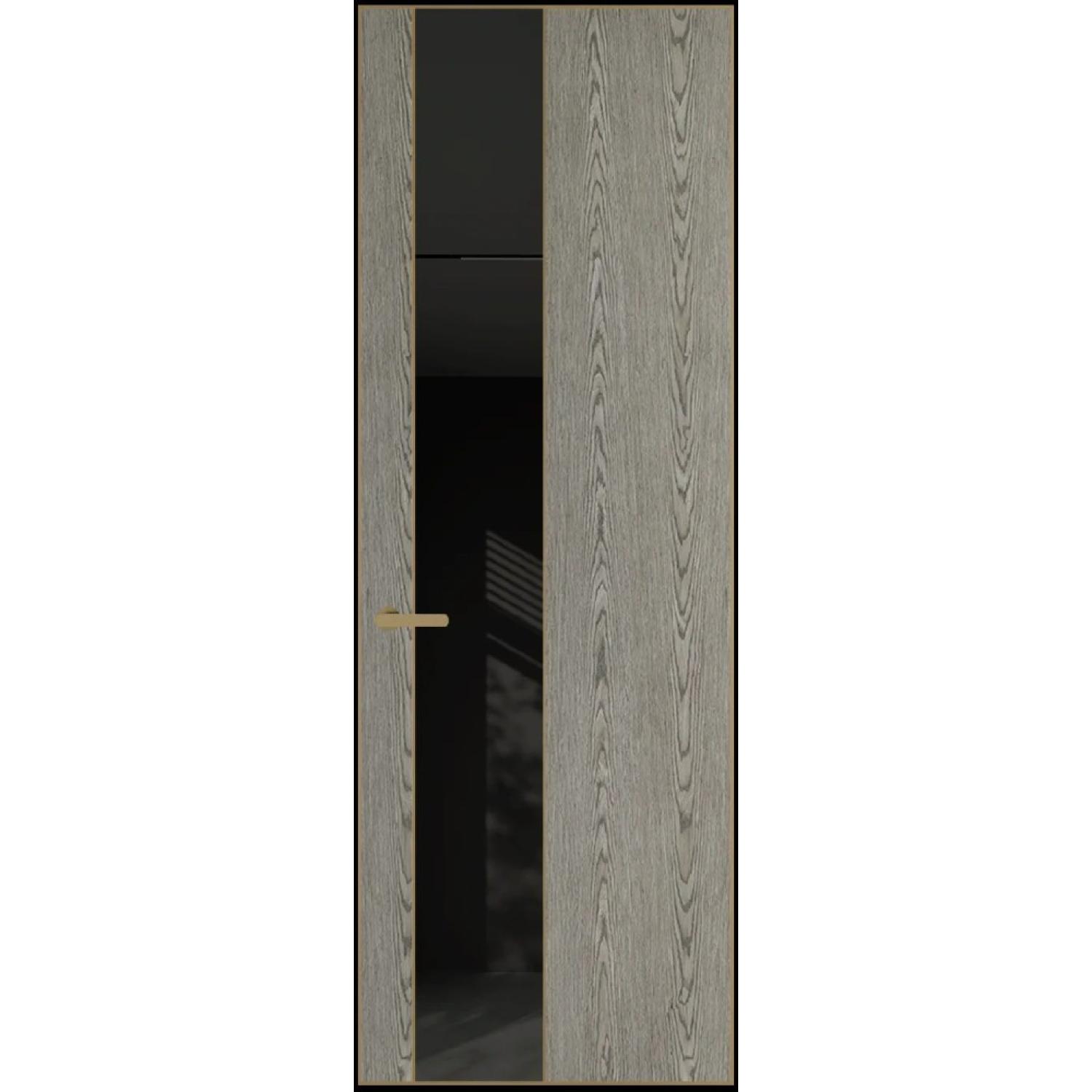 19VA натуральный шпон (Натуральный шпон BIANCHE NOTTI 08С, Профиль Золото, Заказная)