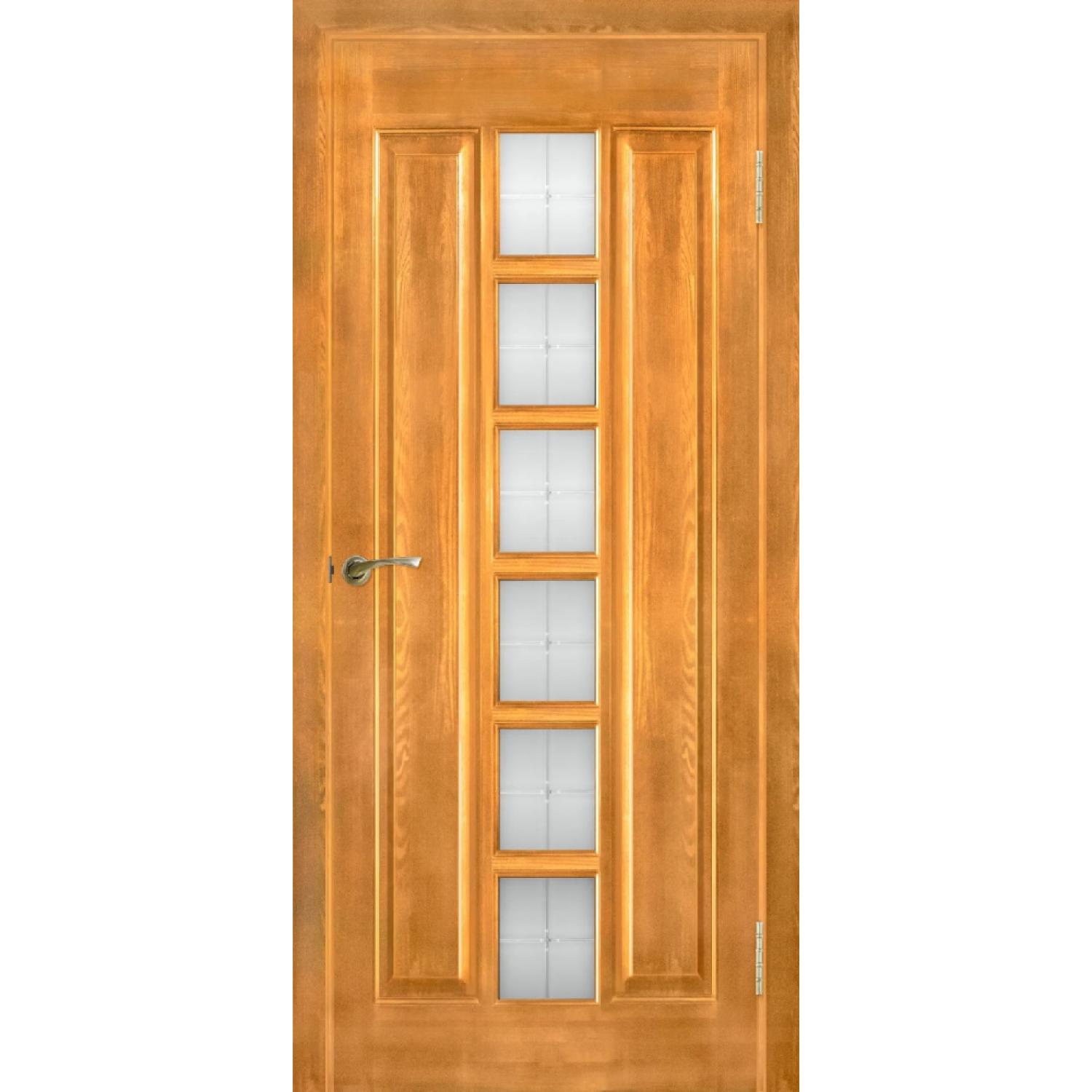 Модель №11 ДО  (2000*700, Светлый лак, Мателюкс матовое с фрезеровкой, Заказная)