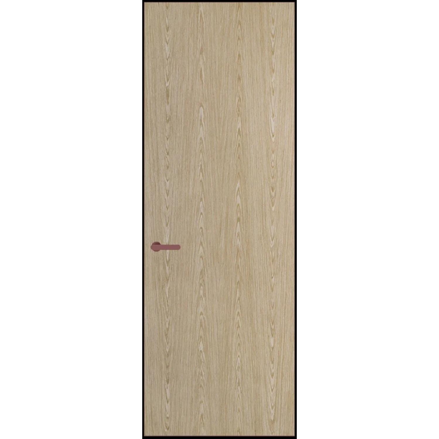 1VT натуральный шпон (Натуральный шпон DUNA 500C, Профиль Красный антрацит, Заказная)