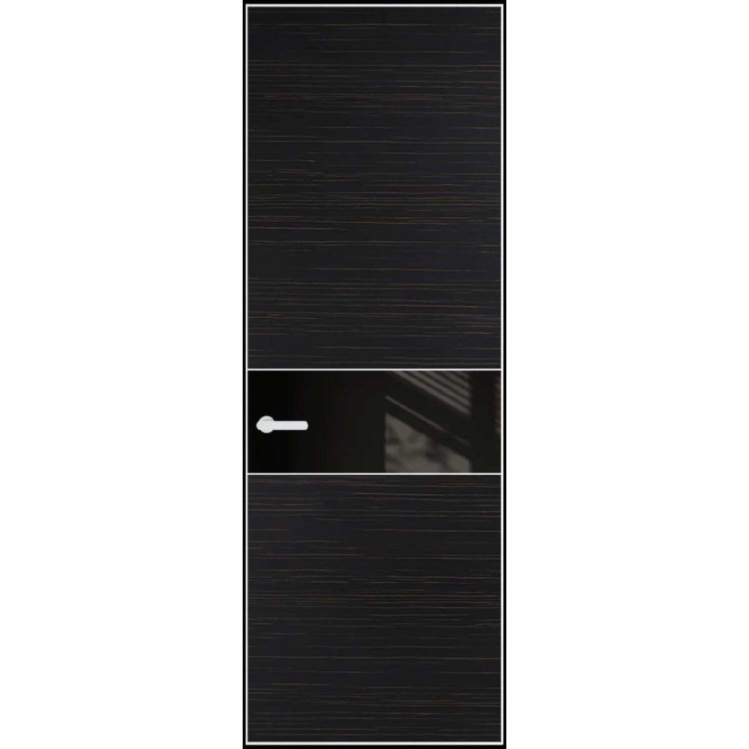 17VA натуральный шпон (Натуральный шпон ESPRESSO 1042S (г), Профиль Вайт, Заказная)