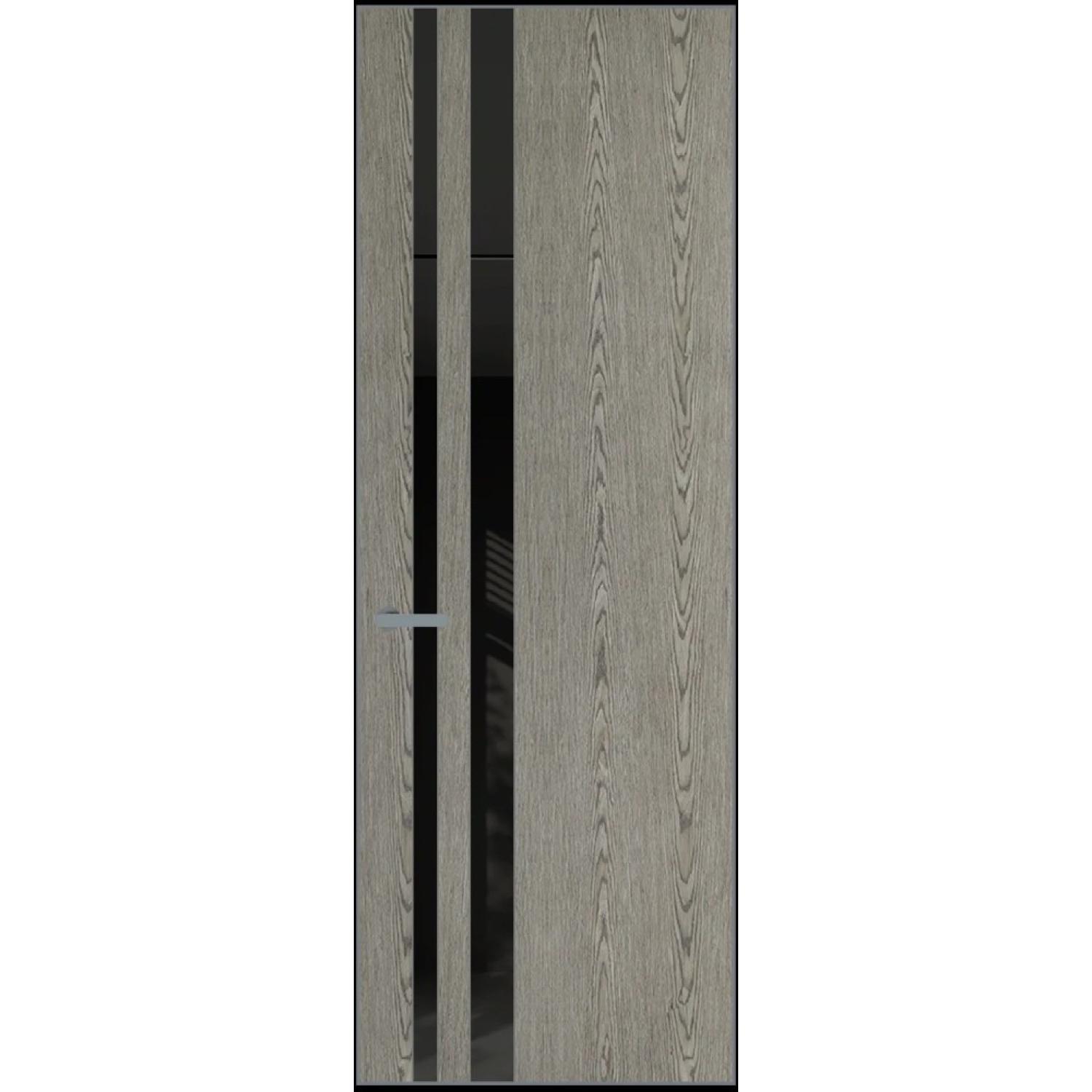 20VA натуральный шпон (Натуральный шпон BIANCHE NOTTI 08С, Профиль Серебро, Заказная)