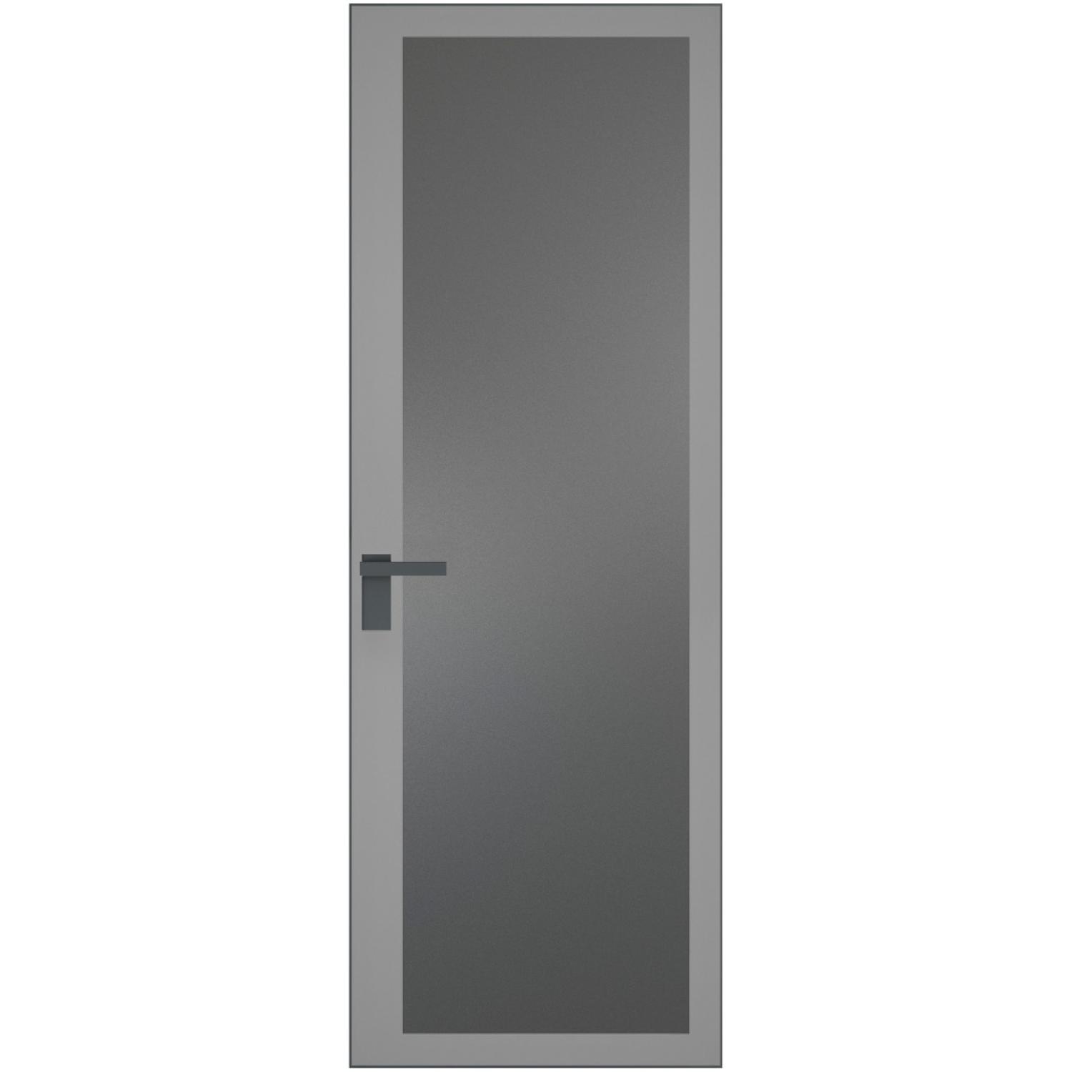 2 AGK (Мателюкс графит, серый прокрас, Профиль Серая ночь, Заказная)