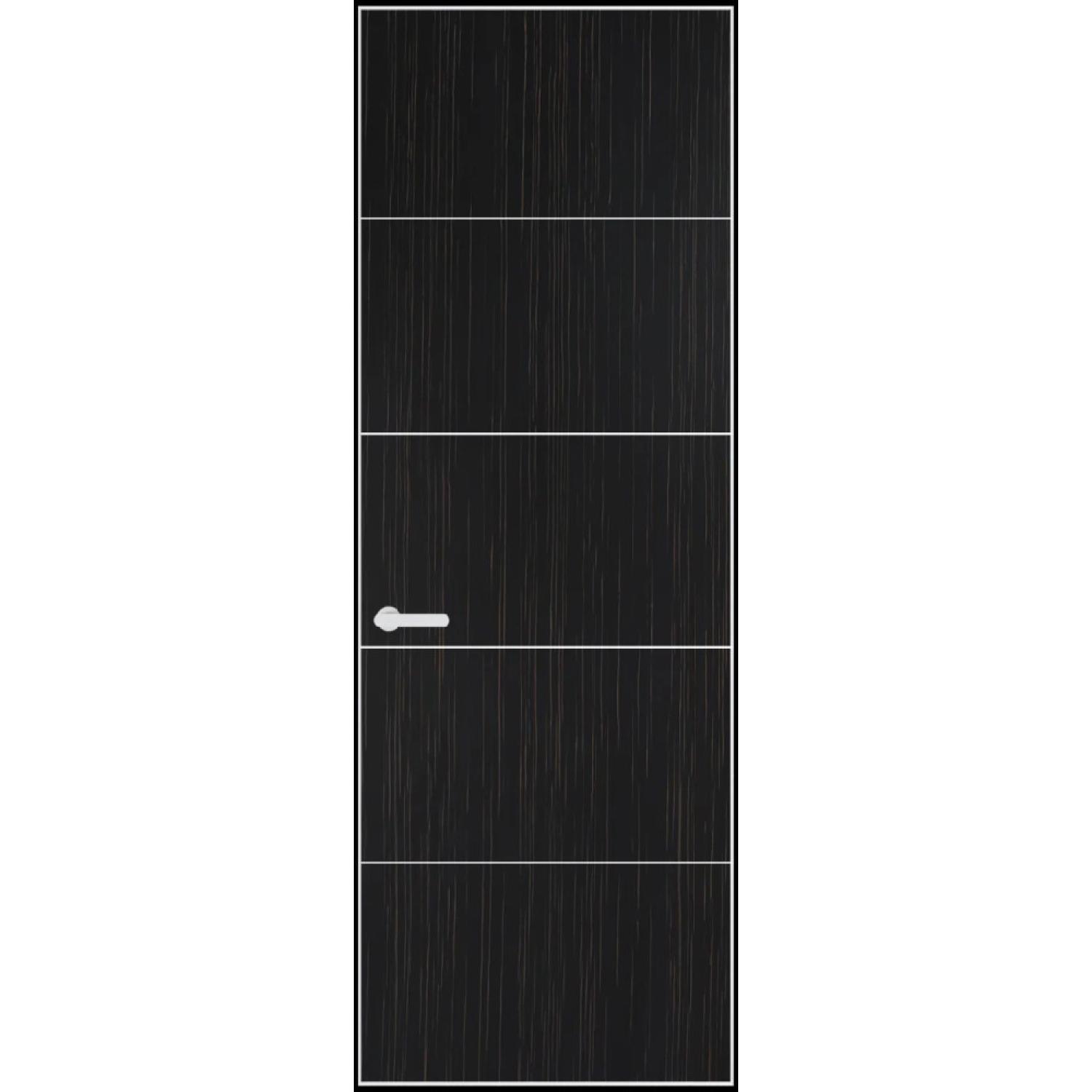 15VA натуральный шпон (Натуральный шпон ESPRESSO 1042S (в), Профиль Вайт, Заказная)