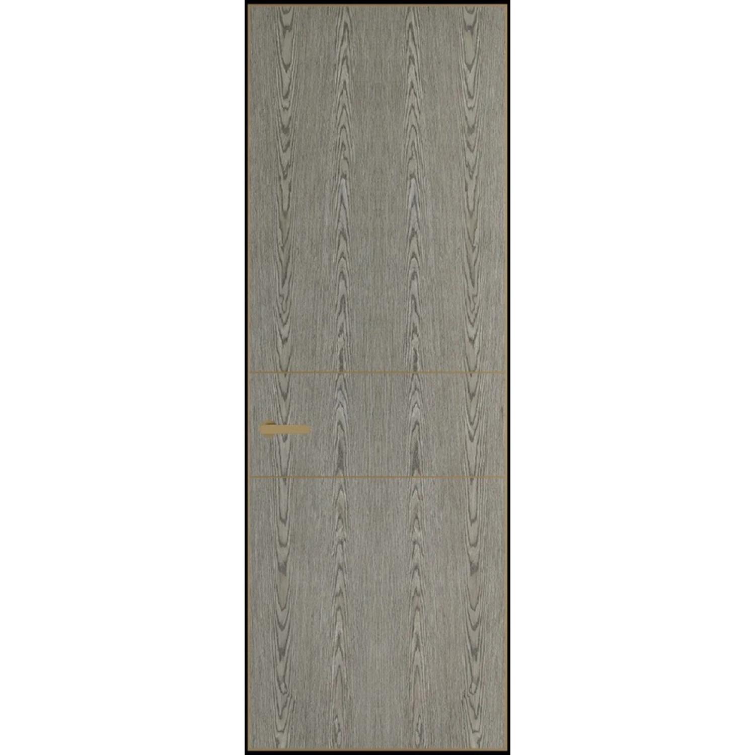 14VA натуральный шпон (Натуральный шпон BIANCHE NOTTI 08С, Профиль Золото, Заказная)