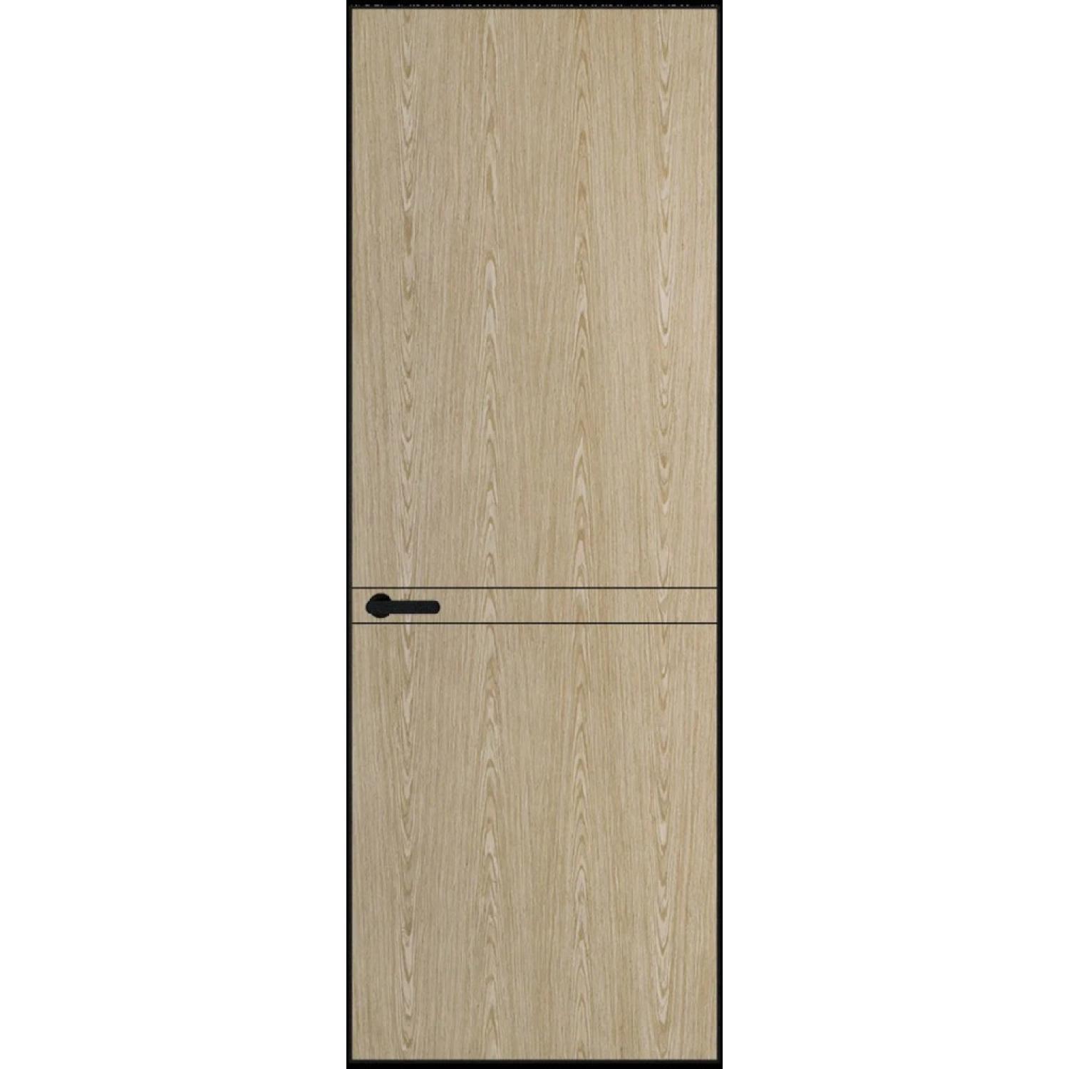 11VA натуральный шпон (Натуральный шпон DUNA 500C, Профиль Черный Муар, Заказная)