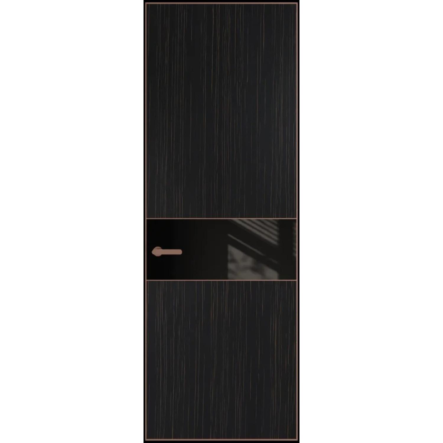 17VA натуральный шпон (Натуральный шпон ESPRESSO 1042S (в), Профиль Медь, Заказная)