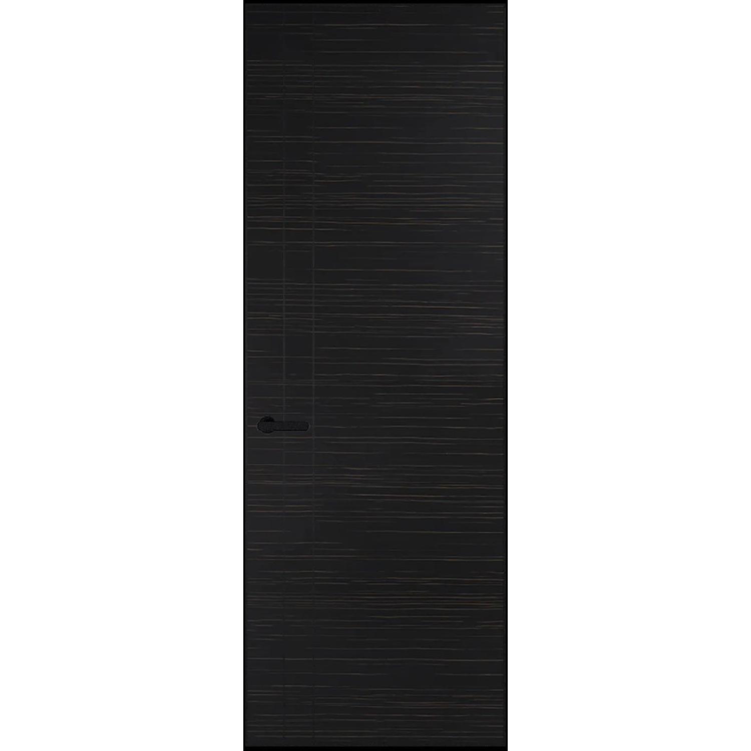 12VA натуральный шпон (Натуральный шпон ESPRESSO 1042S (г), Профиль Черный Муар, Заказная)