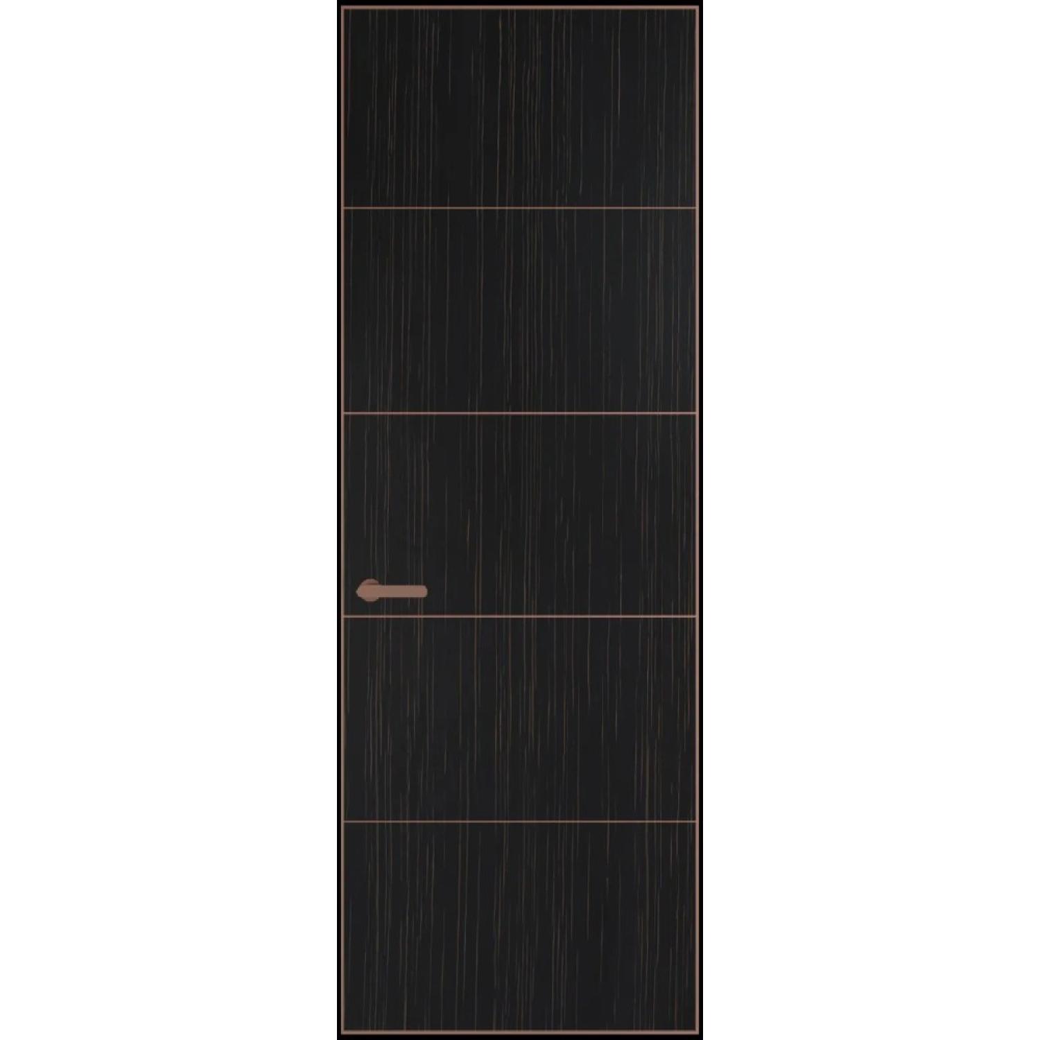 15VA натуральный шпон (Натуральный шпон ESPRESSO 1042S (в), Профиль Медь, Заказная)