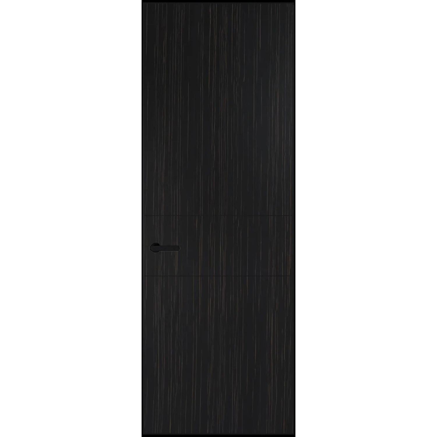 14VA натуральный шпон (Натуральный шпон ESPRESSO 1042S (в), Профиль Черный, Заказная)