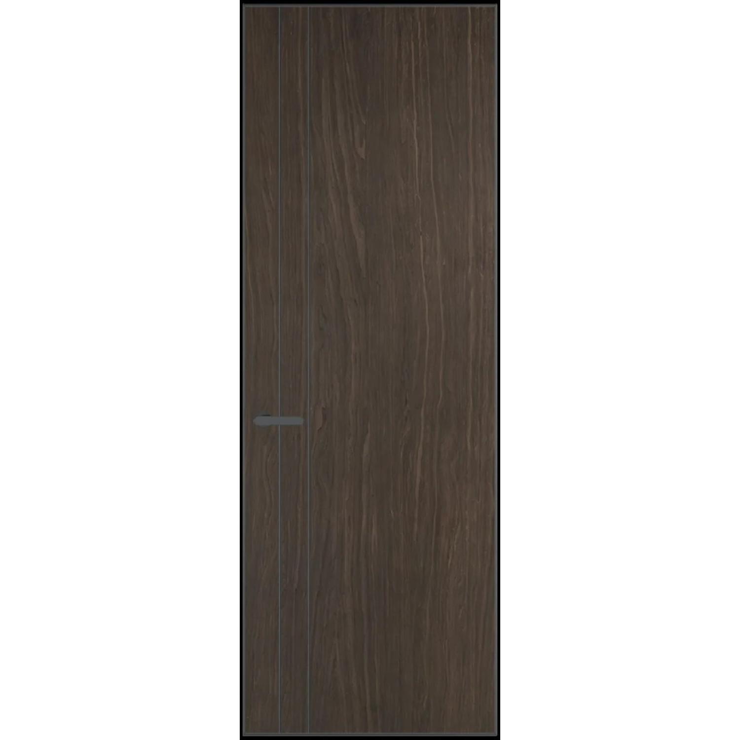 12VA натуральный шпон (Натуральный шпон ESPRESSO 1386M, Профиль Серая ночь, Заказная)