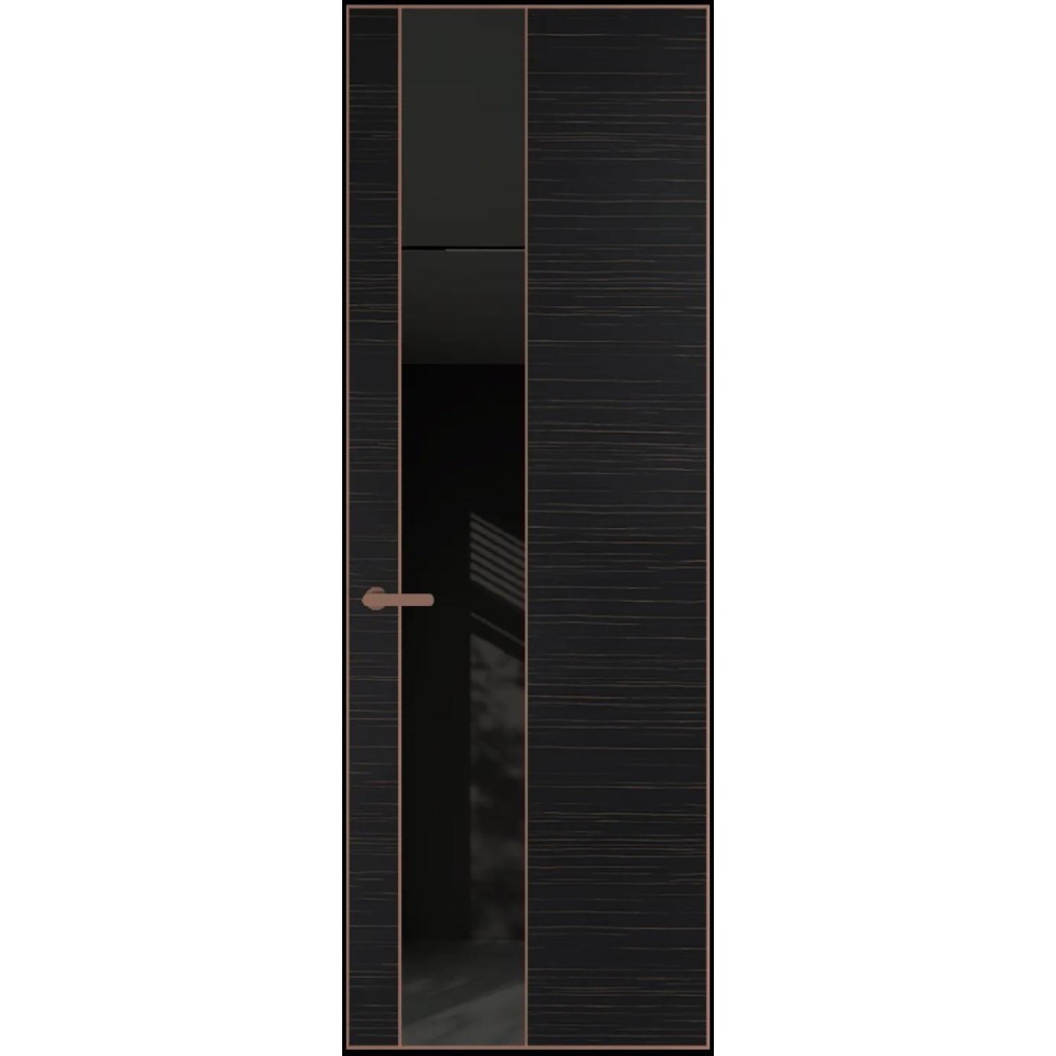 19VA натуральный шпон (Натуральный шпон ESPRESSO 1042S (г), Профиль Медь, Заказная)