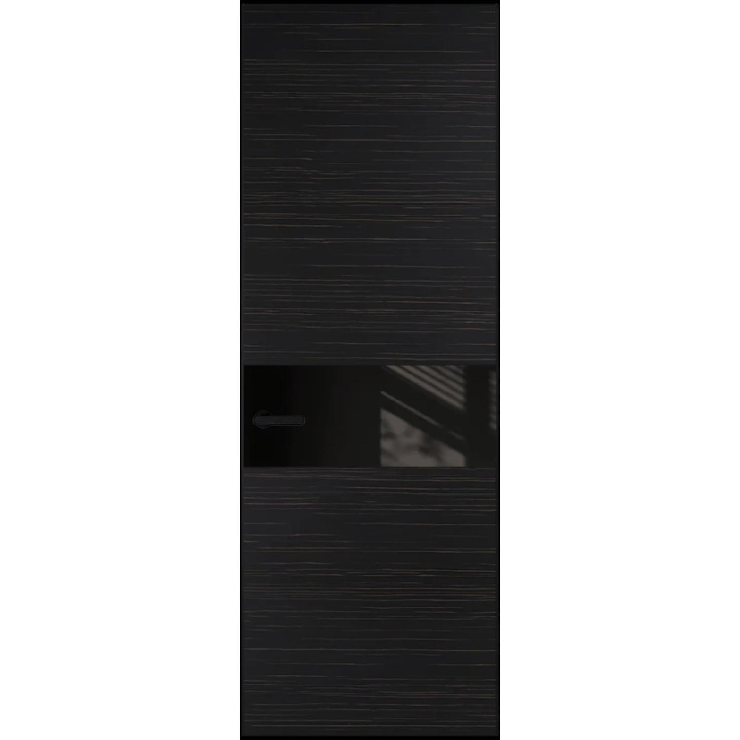 17VA натуральный шпон (Натуральный шпон ESPRESSO 1042S (г), Профиль Черный, Заказная)