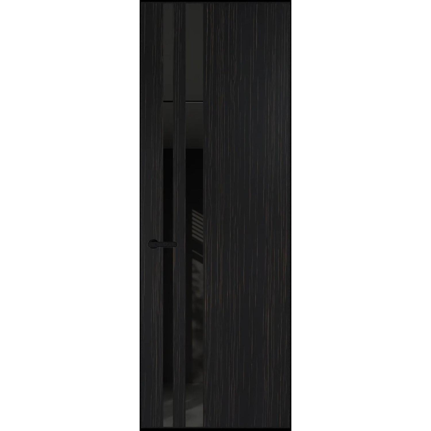 20VA натуральный шпон (Натуральный шпон ESPRESSO 1042S (в), Профиль Черный Муар, Заказная)