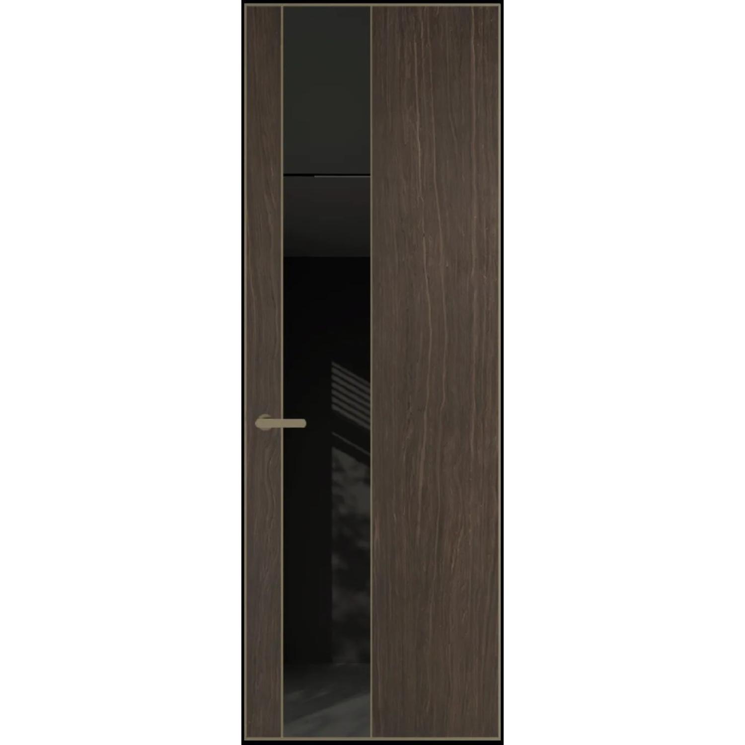 19VA натуральный шпон (Натуральный шпон ESPRESSO 1386M, Профиль Шампань, Заказная)