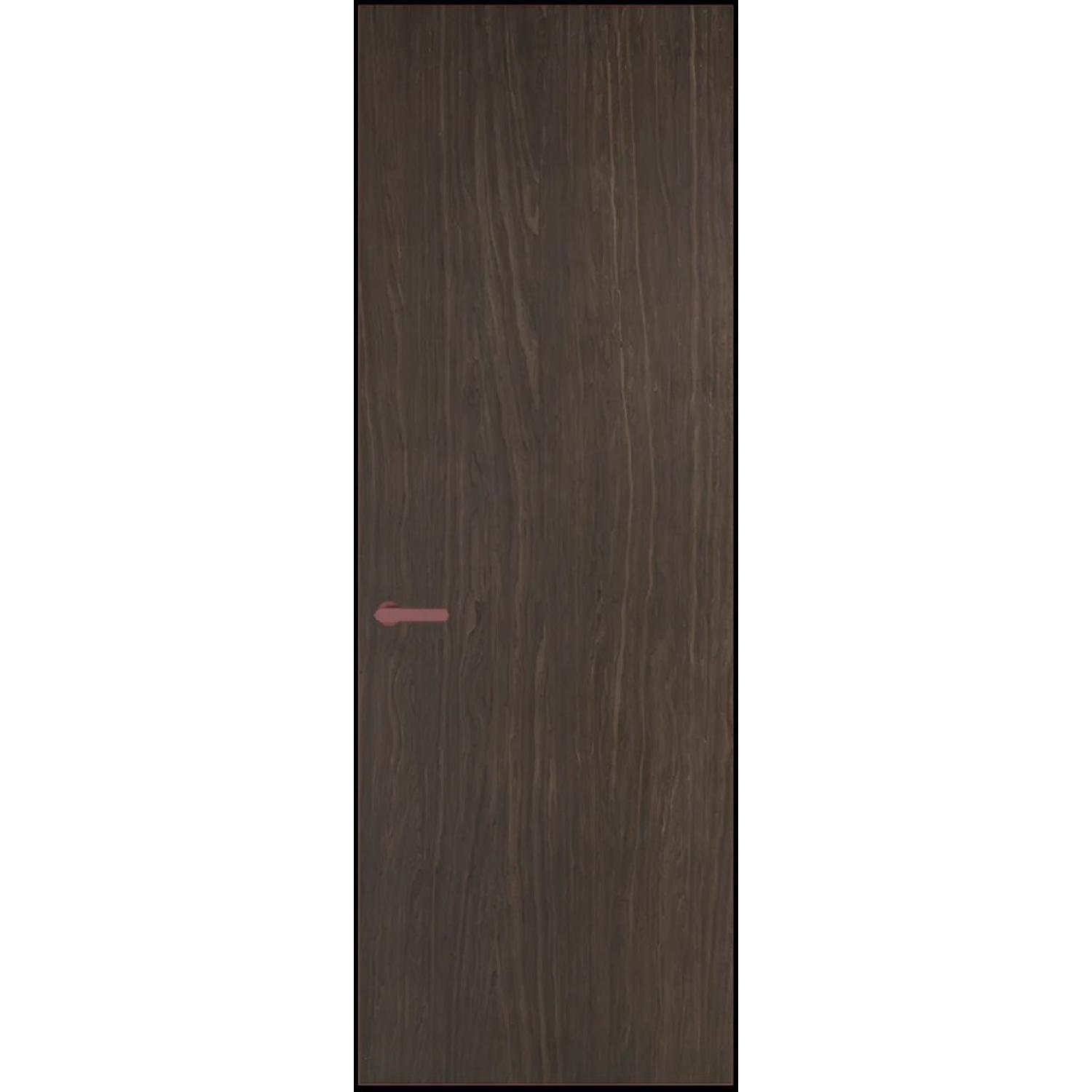 1VT натуральный шпон (Натуральный шпон ESPRESSO 1042S (г), Профиль Красный антрацит, Заказная)