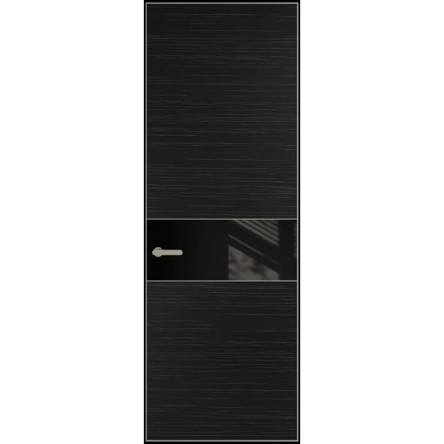 17VA натуральный шпон (Натуральный шпон ESPRESSO 1042S (г), Профиль Никель матовый, Заказная)