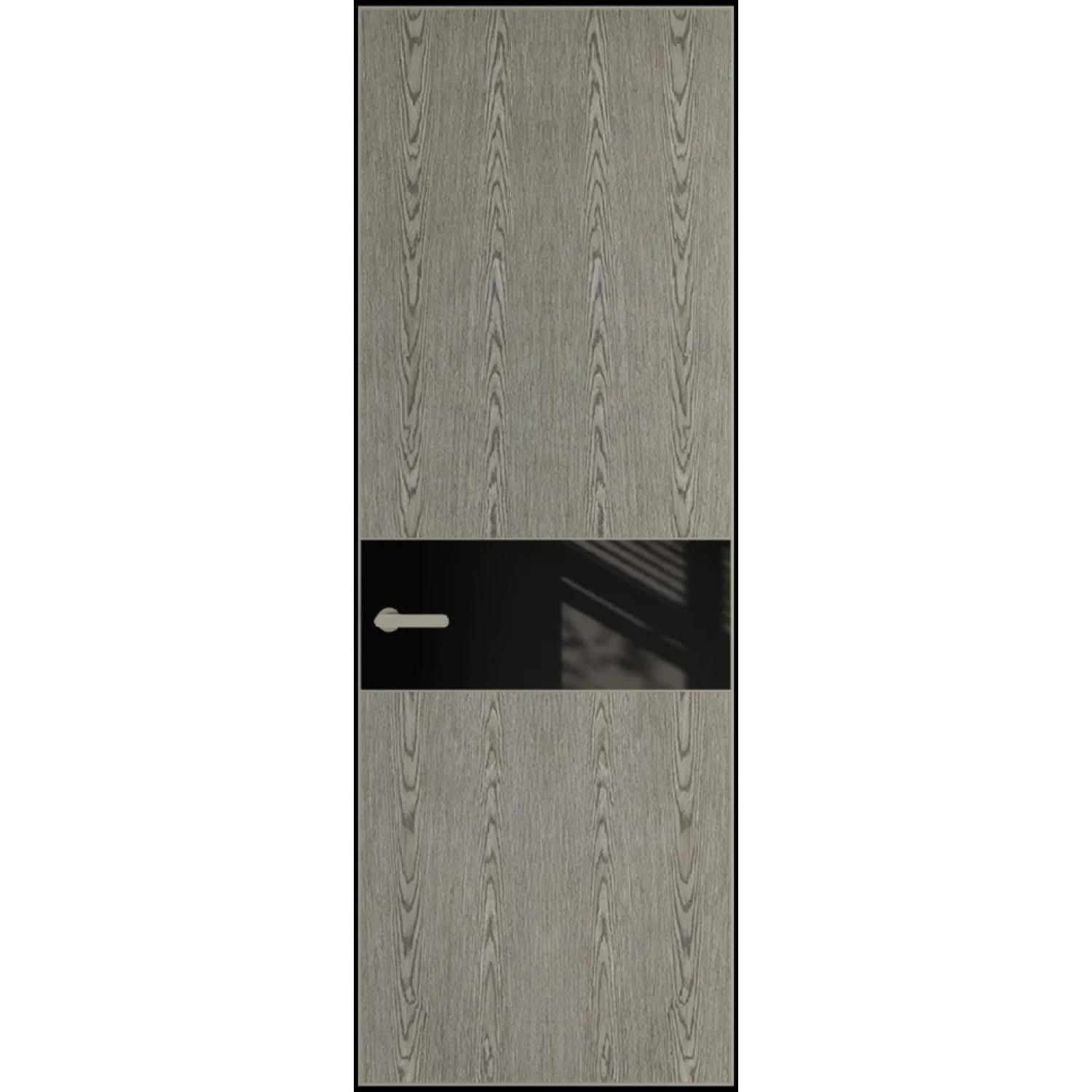 17VA натуральный шпон (Натуральный шпон BIANCHE NOTTI 08С, Профиль Никель матовый, Заказная)