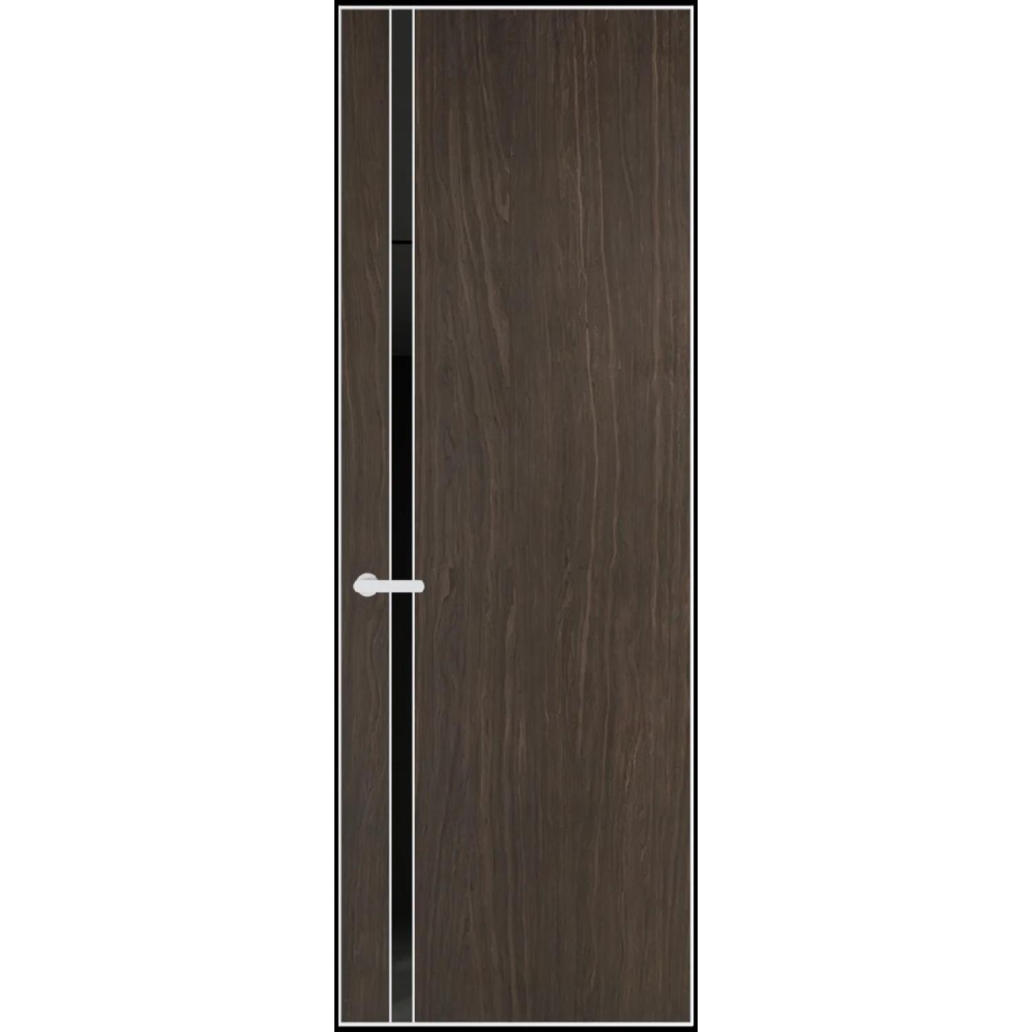 21VA натуральный шпон (Натуральный шпон ESPRESSO 1386M, Профиль Вайт, Заказная)