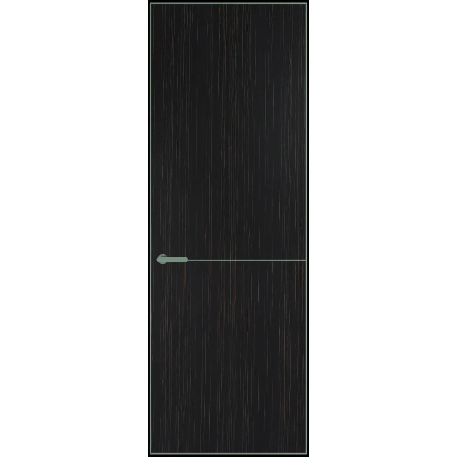 16VA натуральный шпон (Натуральный шпон ESPRESSO 1042S (в), Профиль Зеленый воск, Заказная)