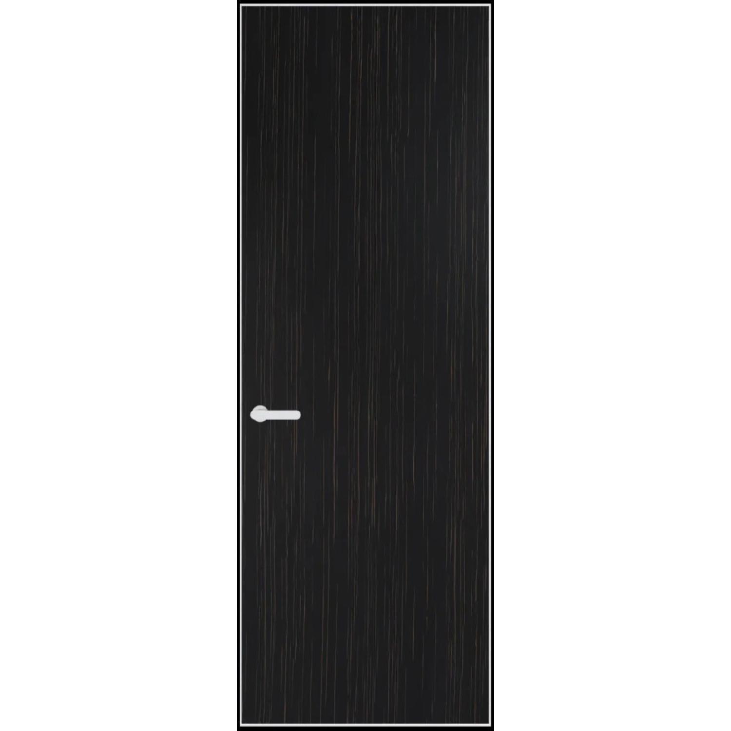 1VA натуральный шпон (Натуральный шпон ESPRESSO 1042S (в), Профиль Вайт, Заказная)