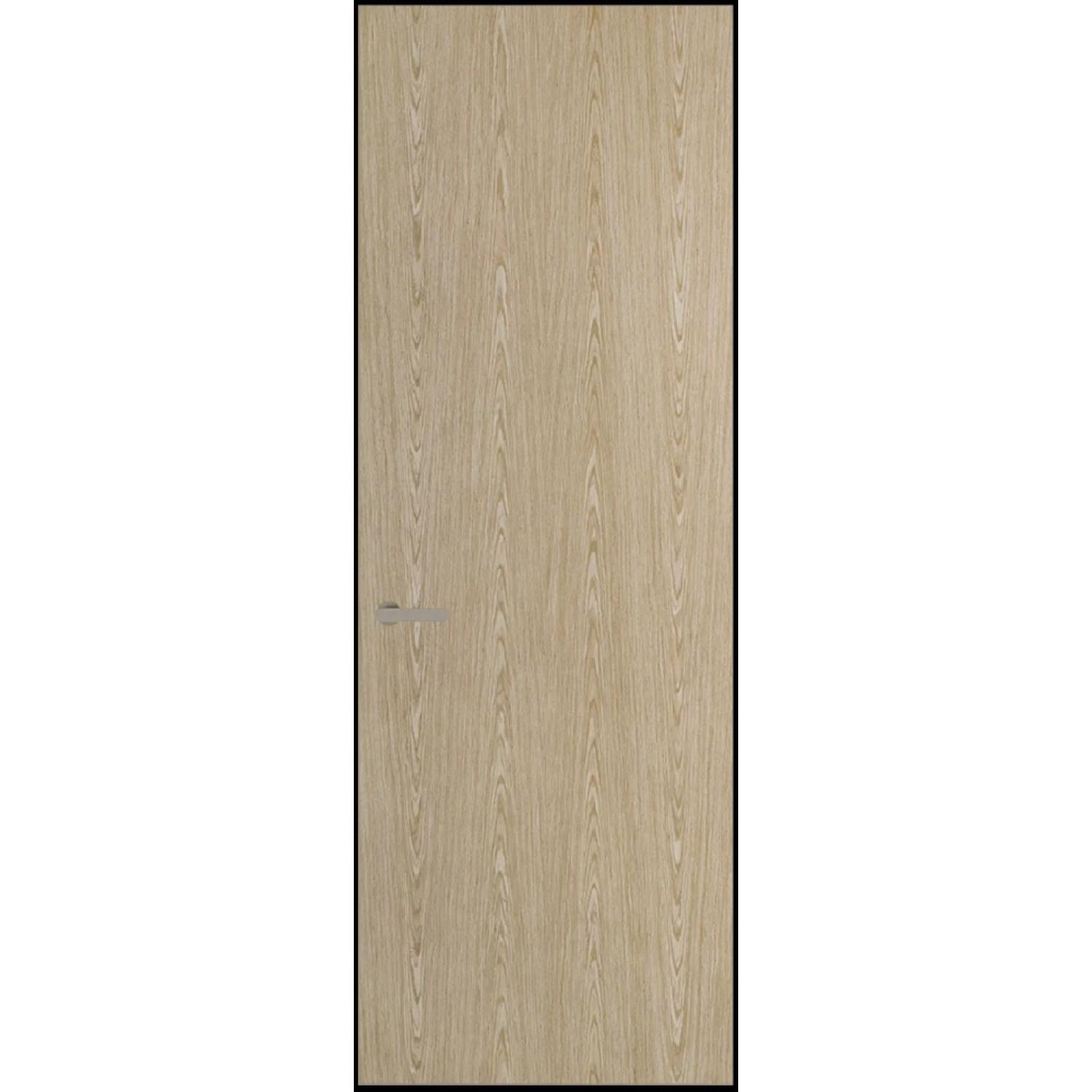 1VT натуральный шпон (Натуральный шпон DUNA 500C, Профиль Никель матовый, Заказная)